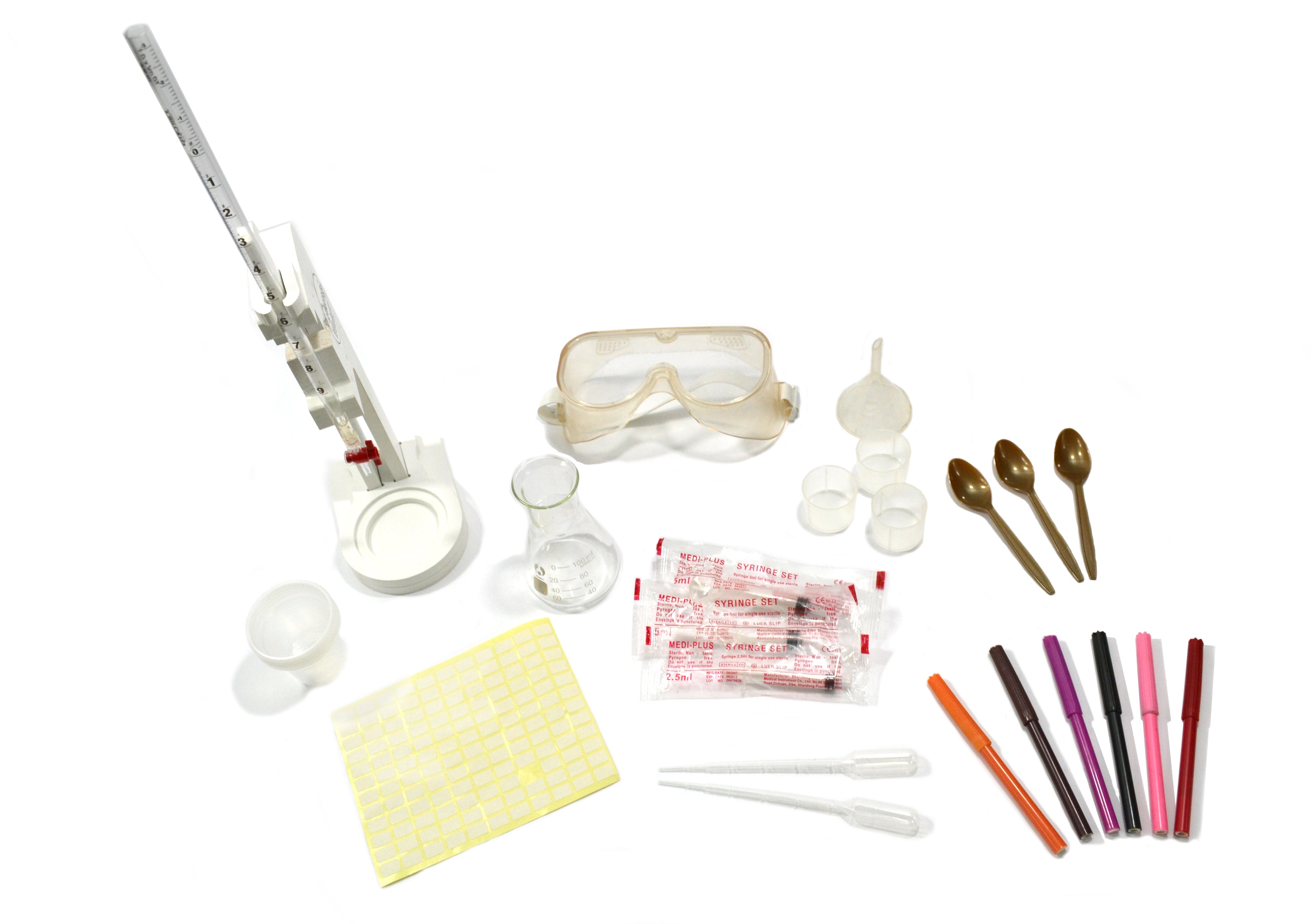 Acid Base Neutralization Kit with Materials, Instructions and Activities