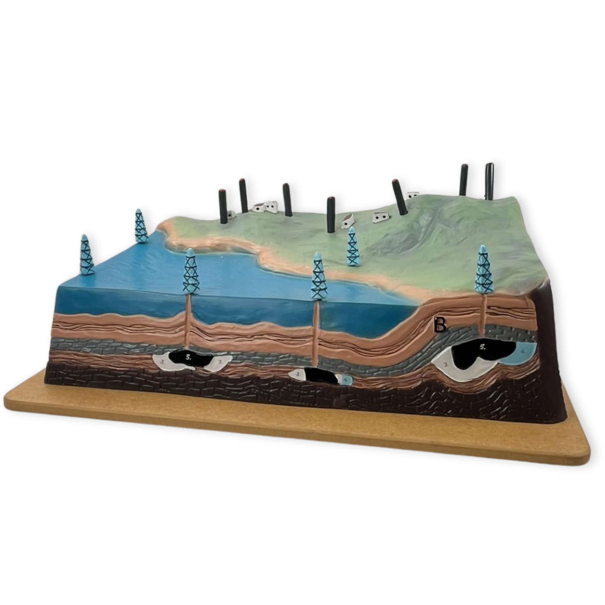 Underground Mineral Deposits Teaching Model
