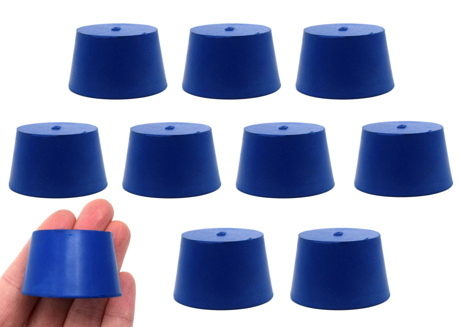 Solid Neoprene Stopper, 10-Pack