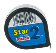 2m Retractable Steel Tape Measure with Lock