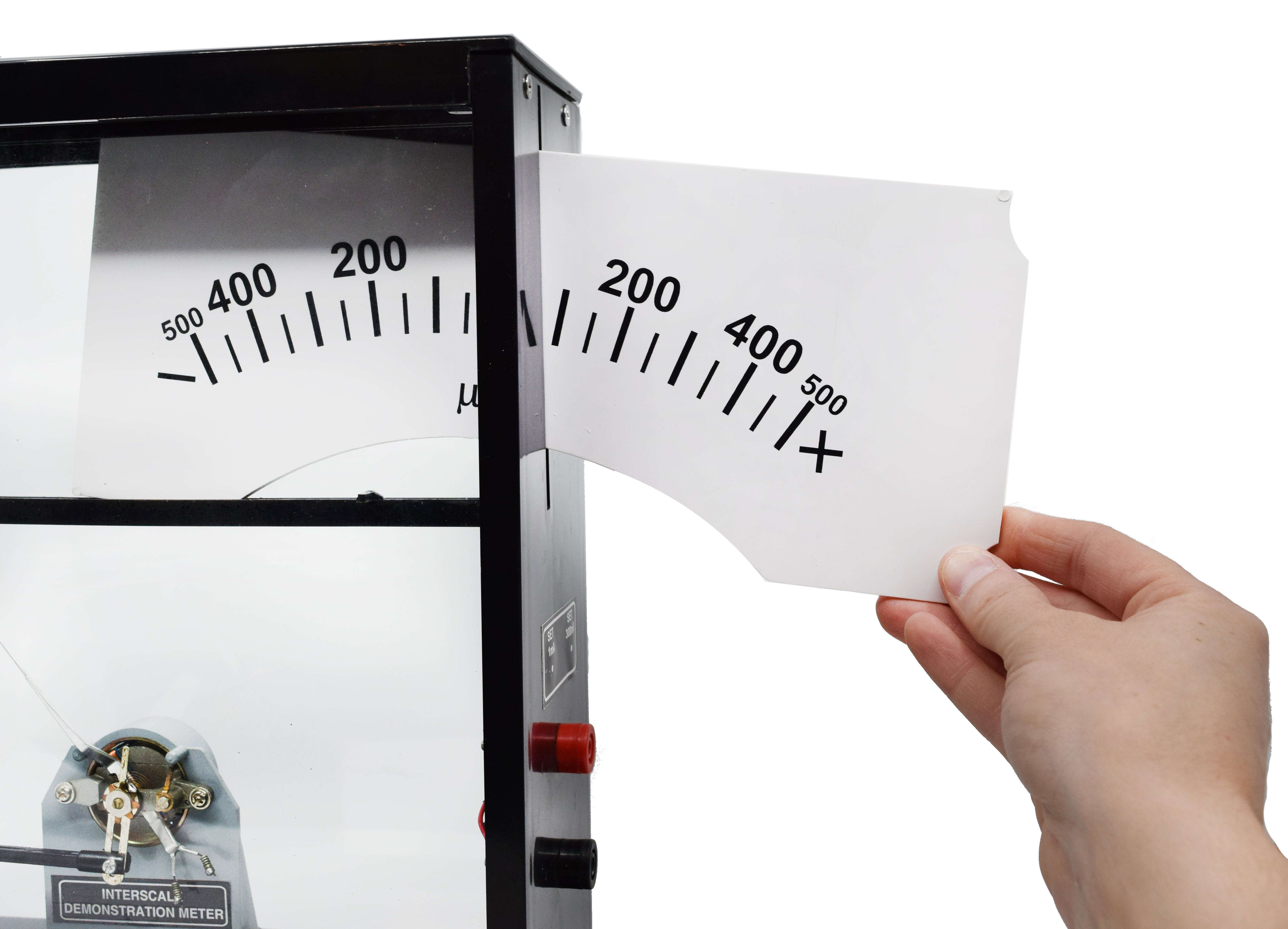 Multi-Range Demonstration Meter Set with 3 Interchangeable Scales