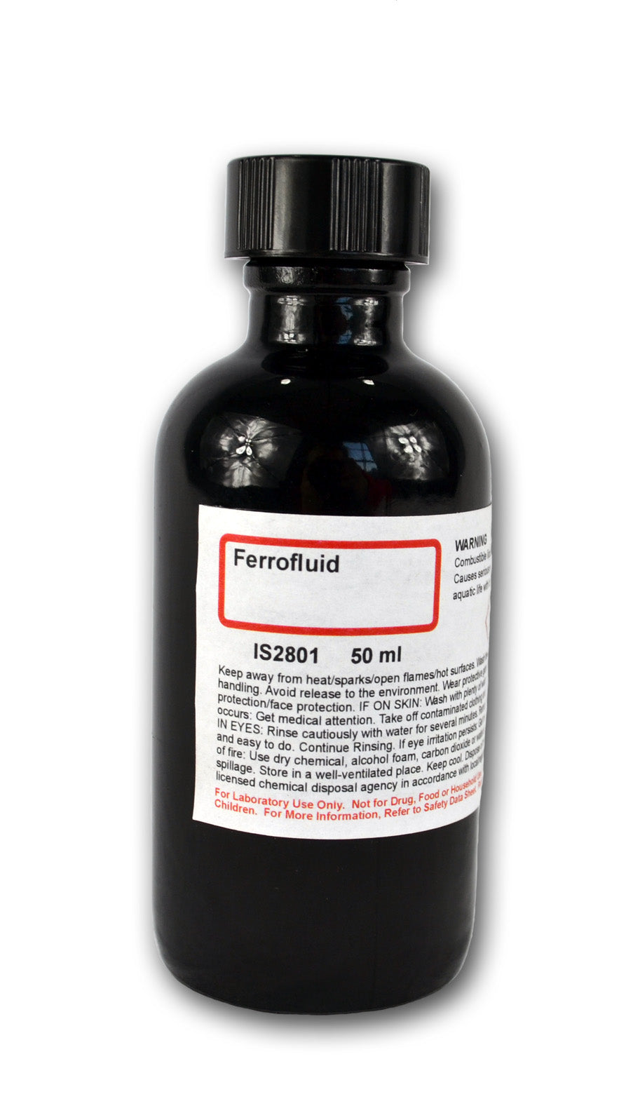 Ferrofluid for Magnetic Fluid Demonstration, 50mL