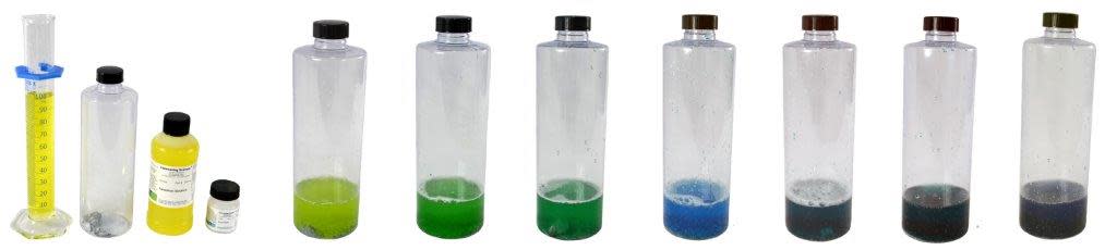 Colorful Vanadium Multi-Step Reduction Reaction Chemistry Demonstration