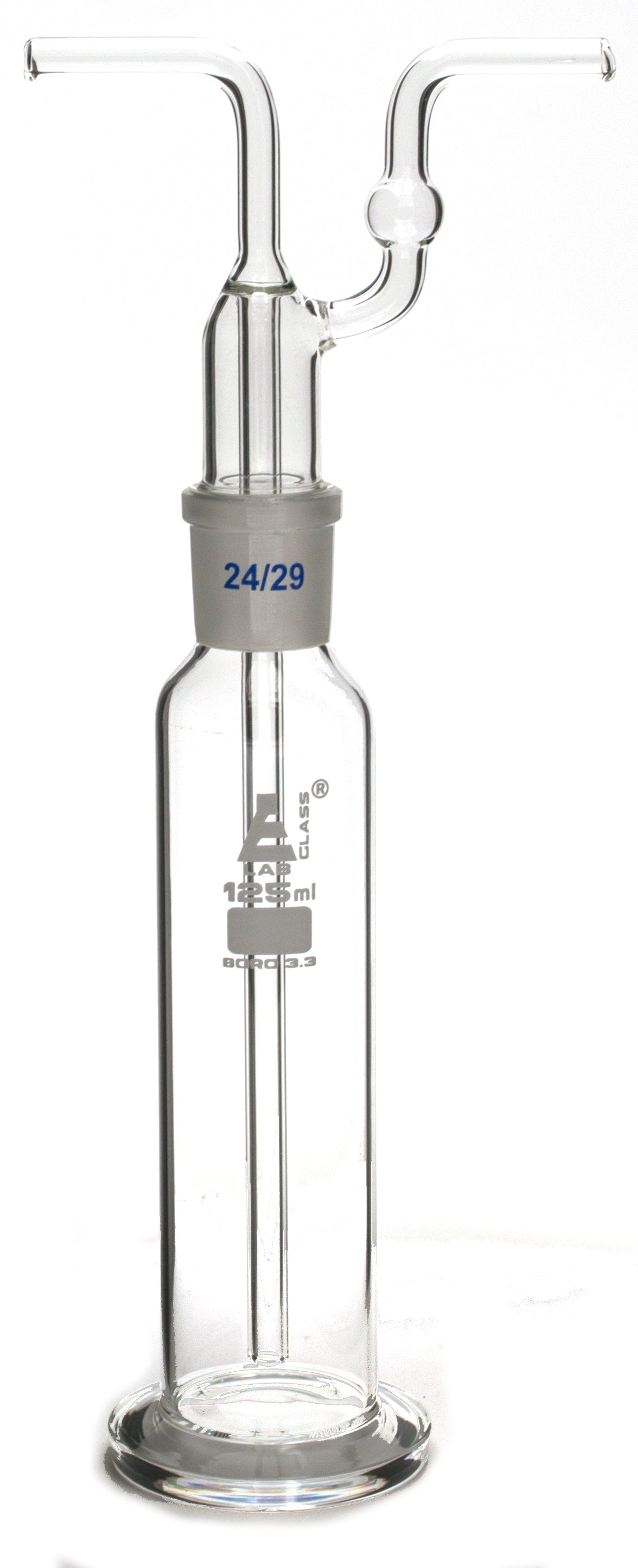Borosilicate Glass Drechsel Bottle for Gas Washing