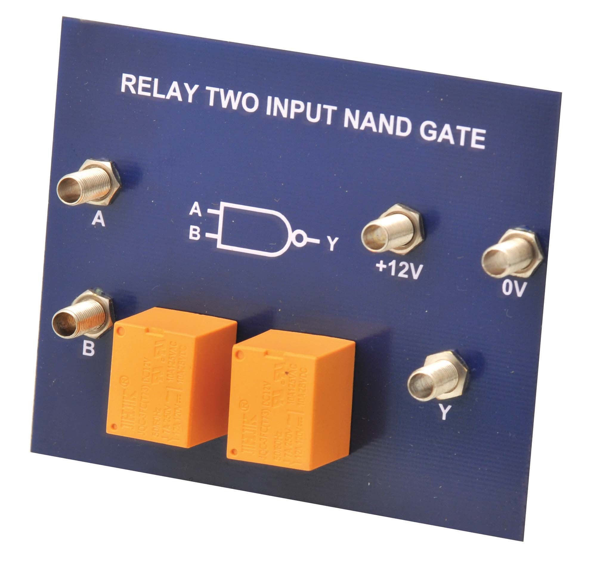 Relay NAND Gate Demonstration Board