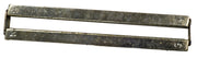 Zinc-Plated Steel Bar Magnet Pair with Keepers, 150 x 10 x 10mm