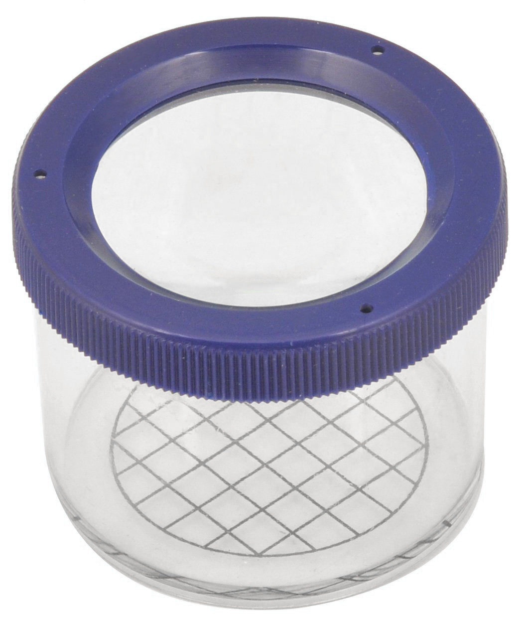 Round Bug Viewer with 4X Magnifier Lid