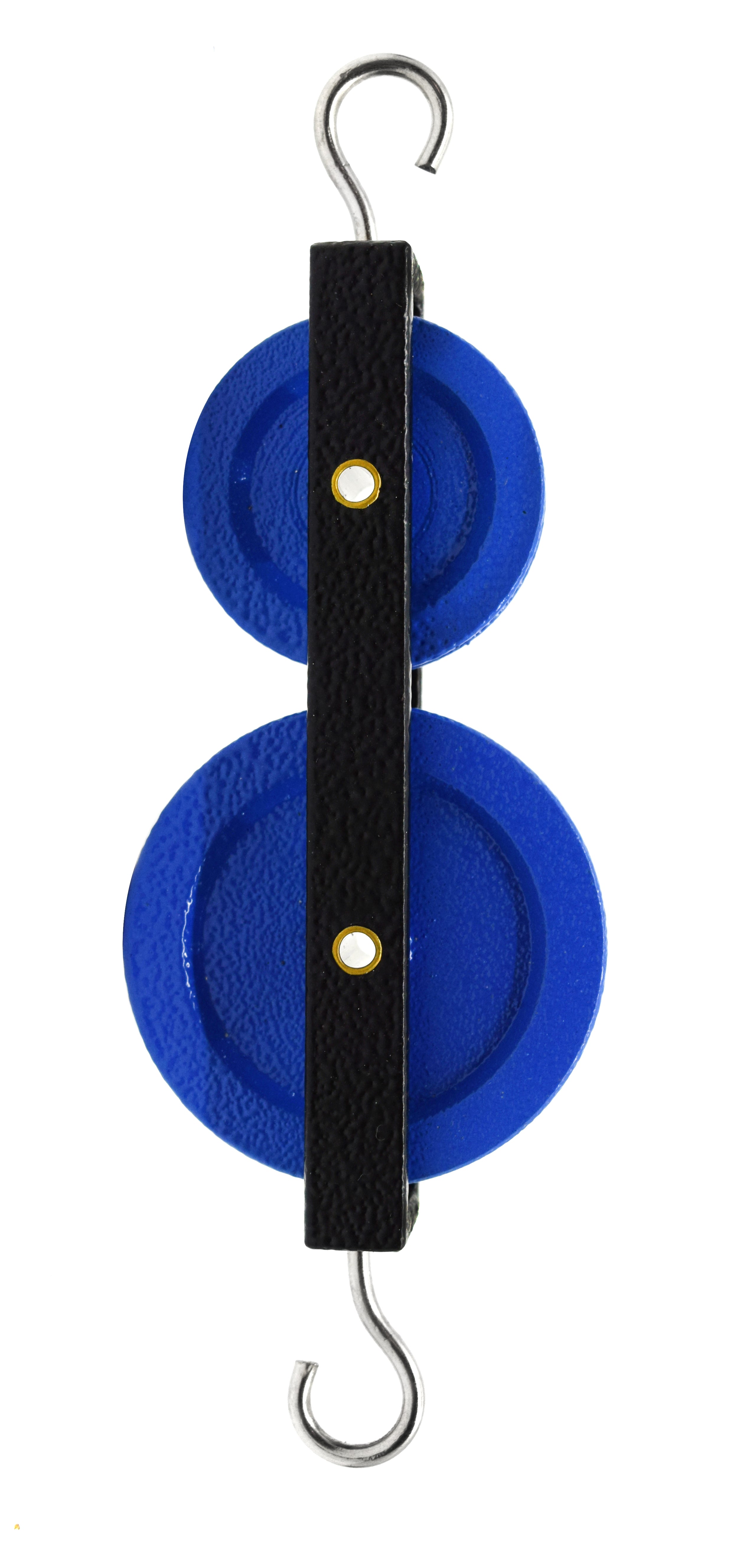 Double Long Pulley, 2" and 1.5" Wheels