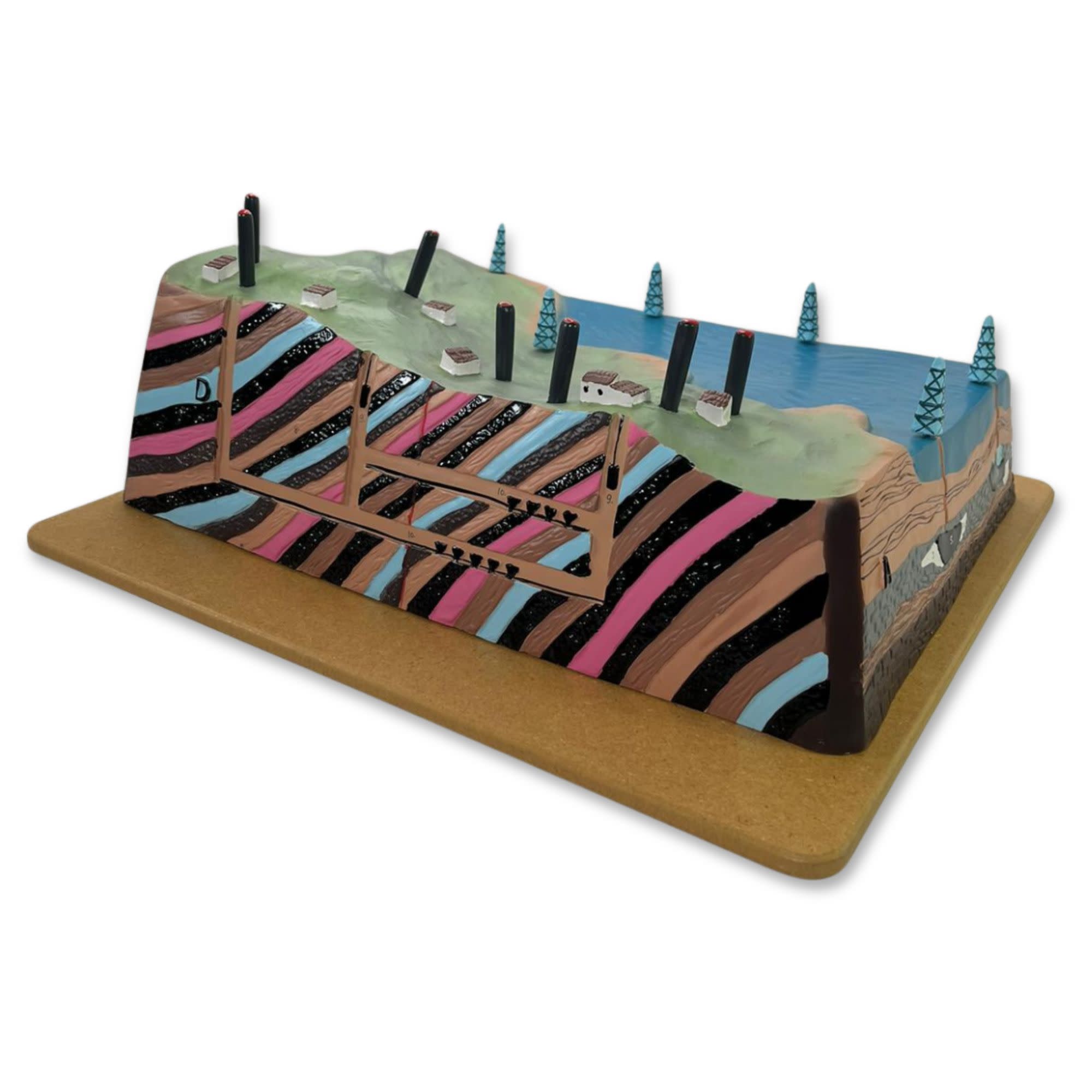 Underground Mineral Deposits Teaching Model