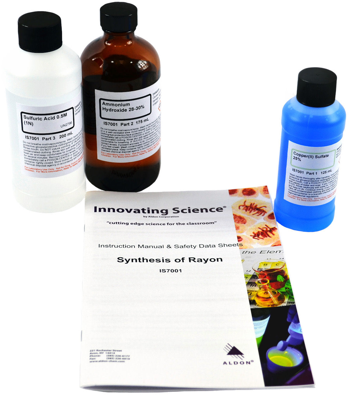 Synthesis of Rayon Polymer Chemistry Experiment Kit