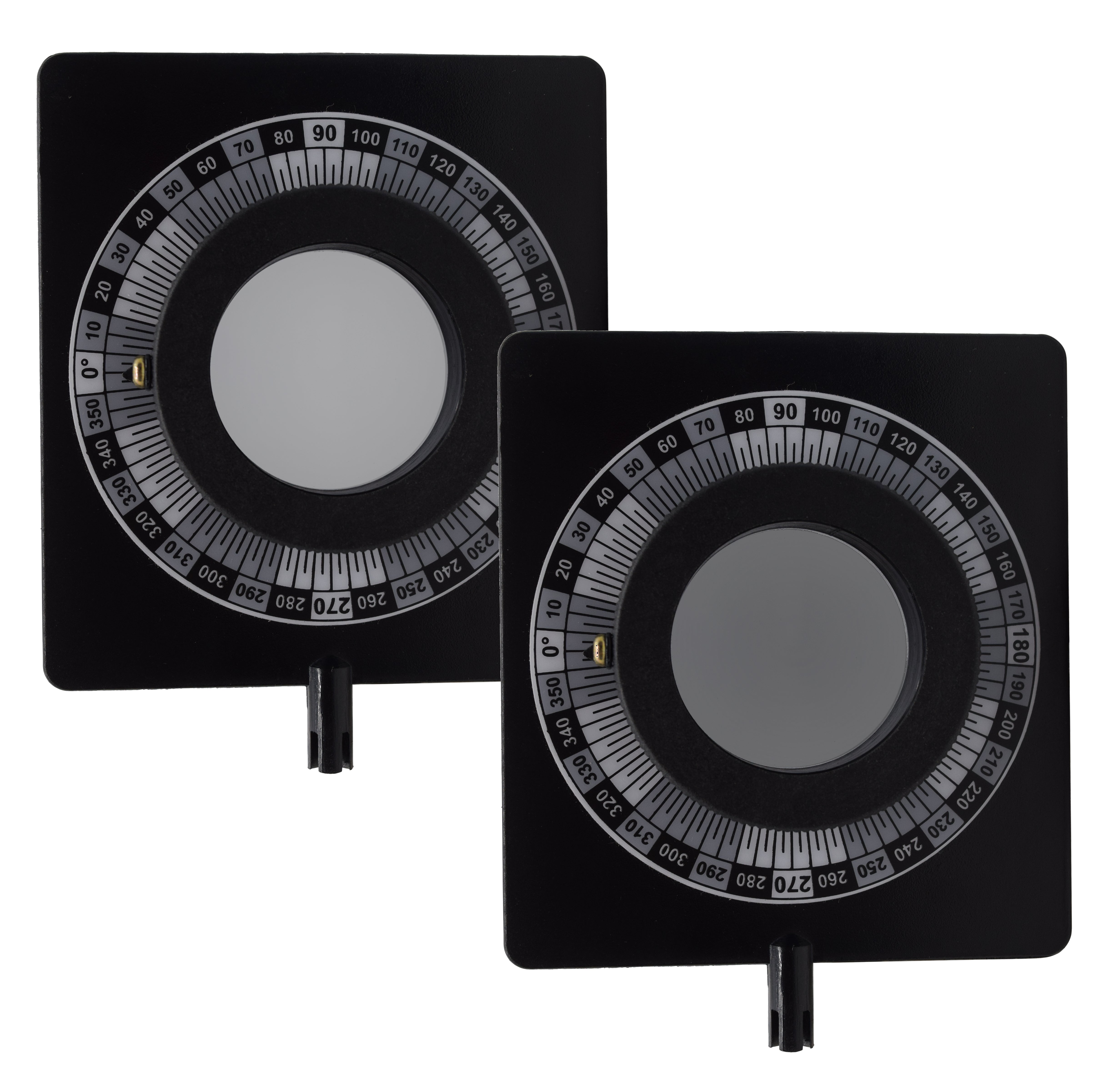 2-Piece Adjustable Polarizing Filter Set for Optical Bench, 5 x 3.75"