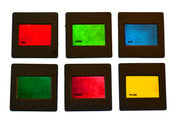 RGB/CMY Mounted Color Filter Set, 50 x 50mm, 6-Piece