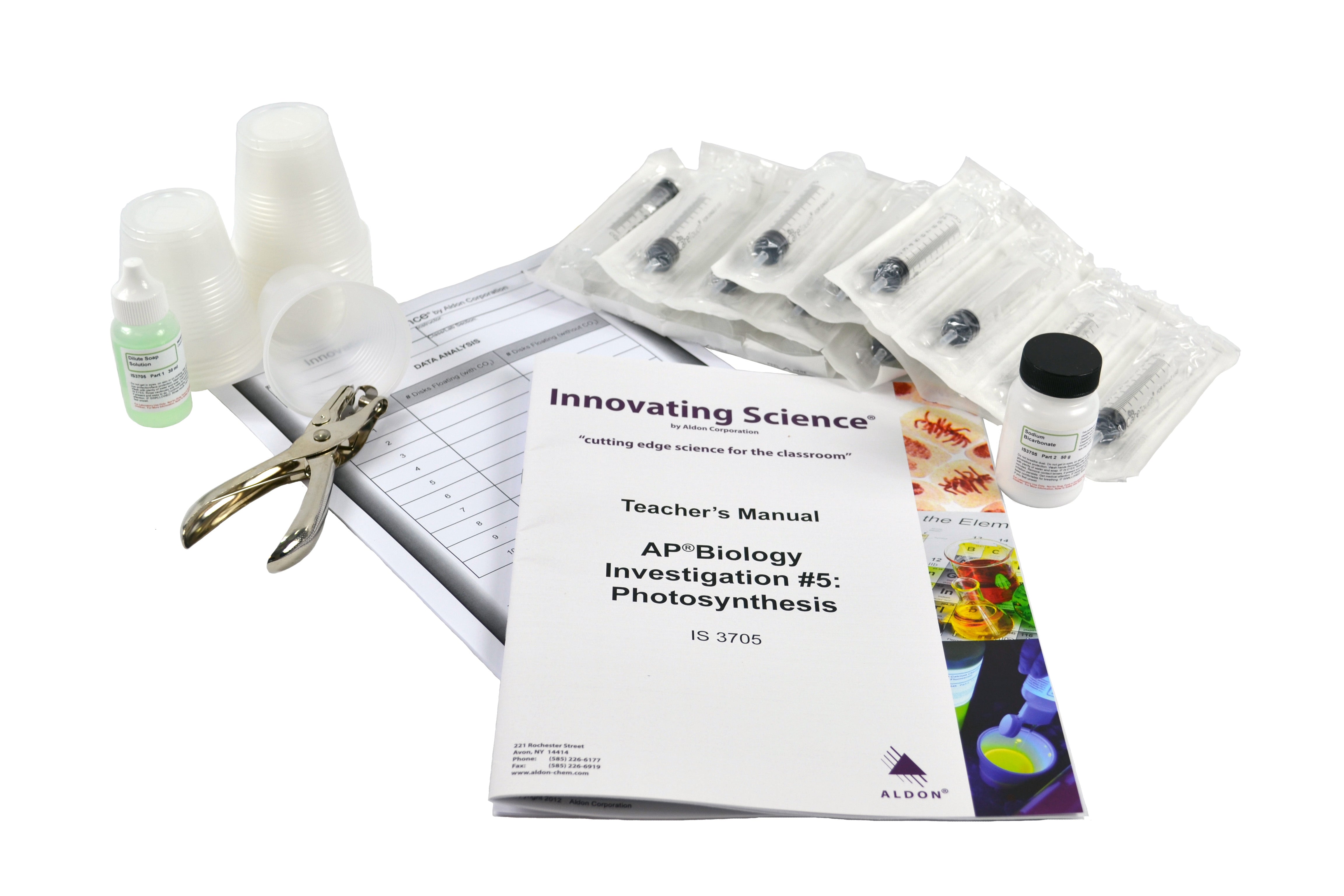 AP Biology Investigation #5 Photosynthesis Kit