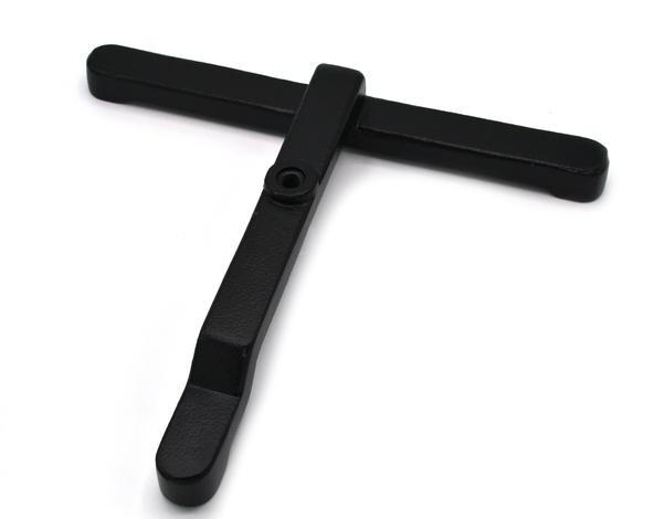 T-Shaped Heavy Duty Cast Iron Support Base