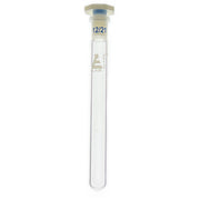 Test Tube with Polypropylene Stopper, 10mL, 125 x 15mm, Borosilicate Glass