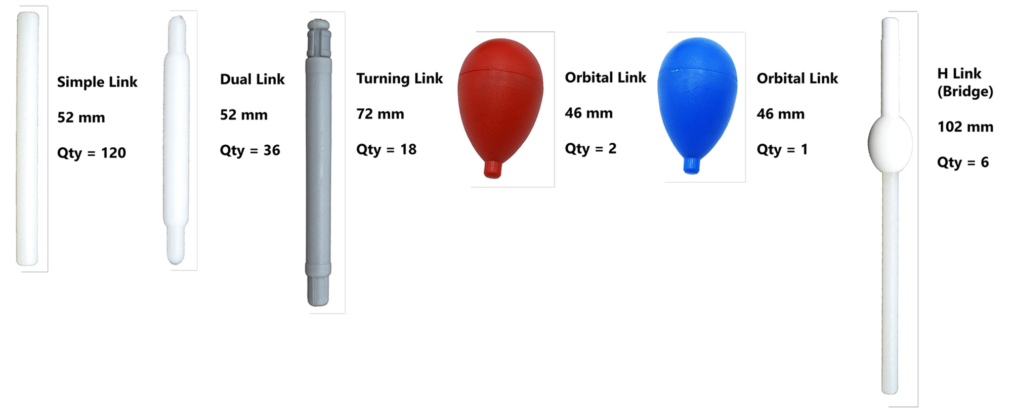 259-Atom Universal Tutorial Molecular Model Set