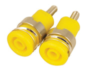 4mm Yellow Banana Plug Socket