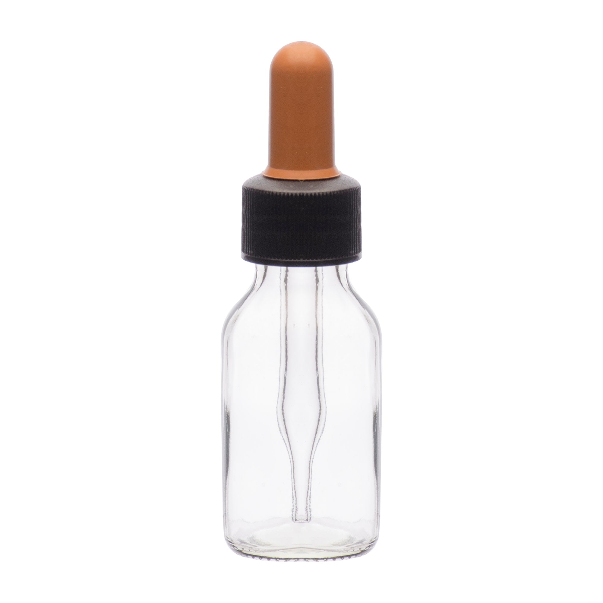 Soda Lime Glass Dropping Bottle with Screw Cap