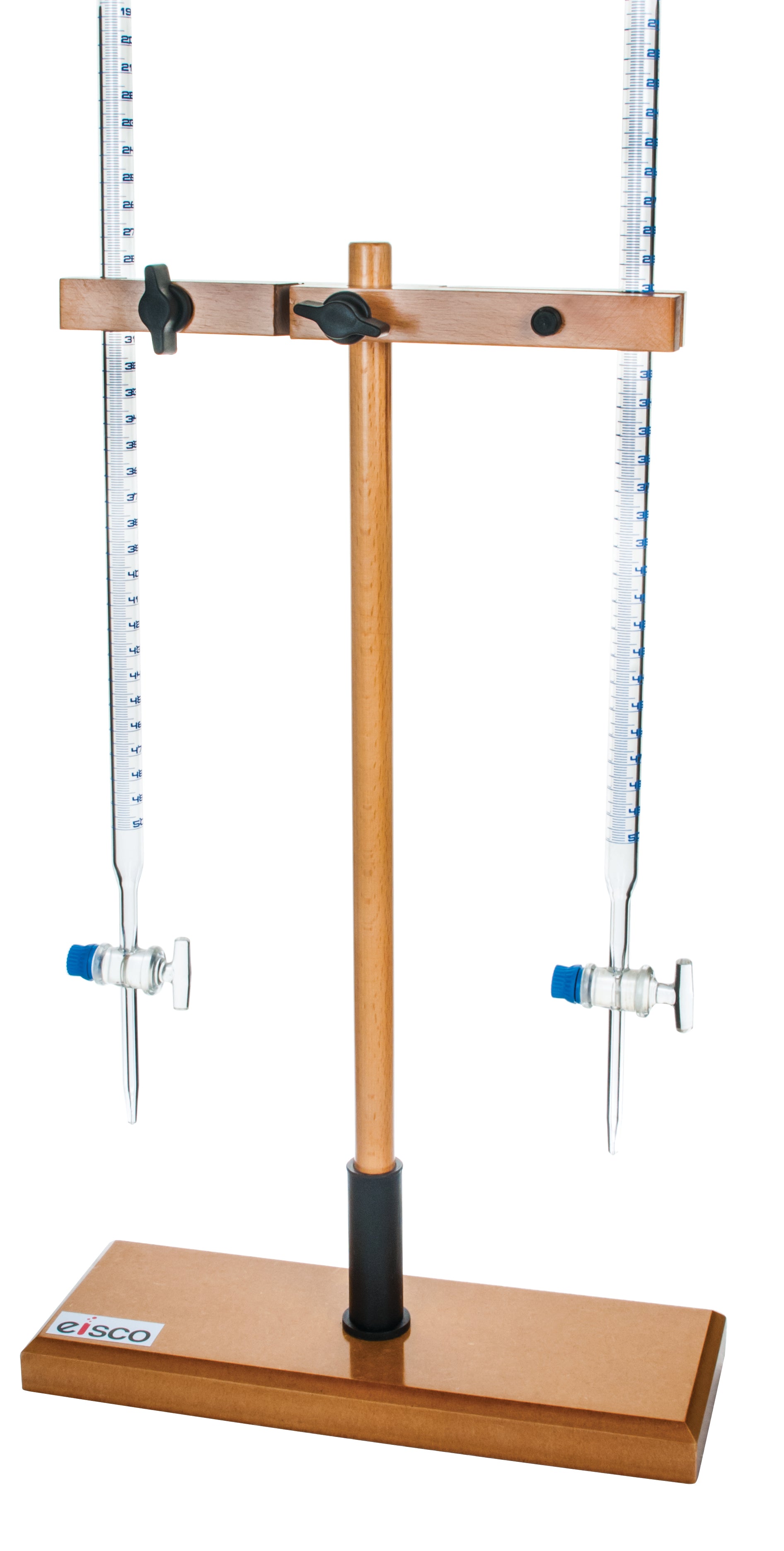 Double Hardwood Burette Stand