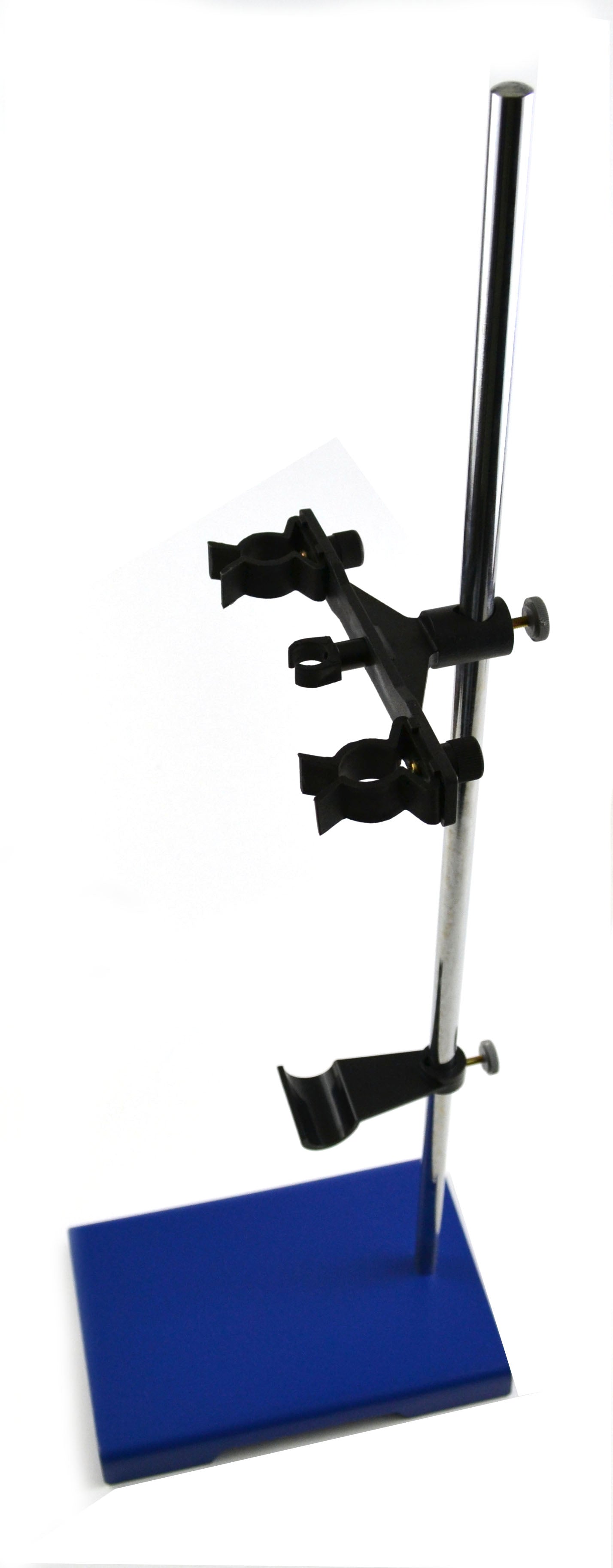 Metal Stand with Support Clamps for Hoffman Voltameter, 24"