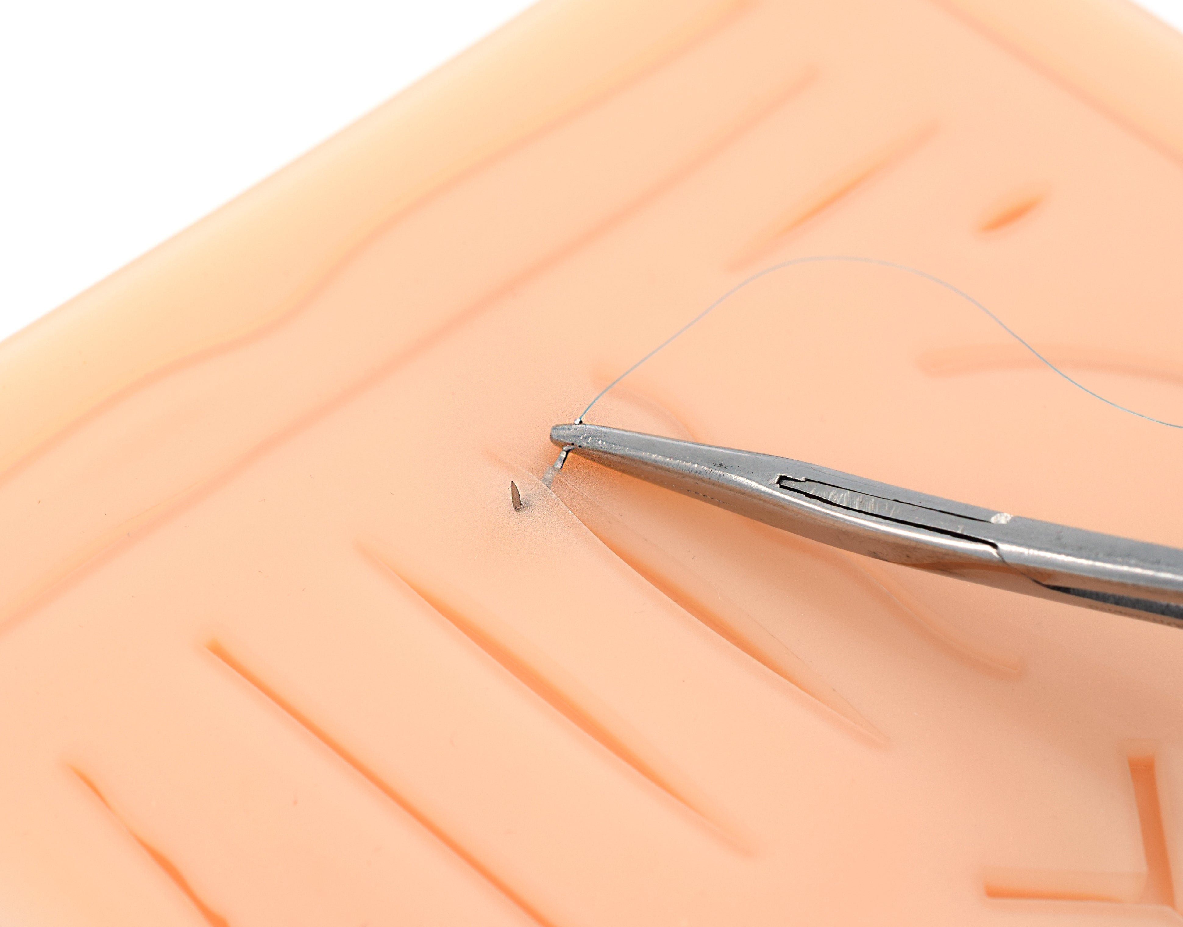 Premium Practice Suture Kit with Pad, Needles, Forceps, and Instruments