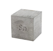 20mm Tin Density Cube with Element Stamp