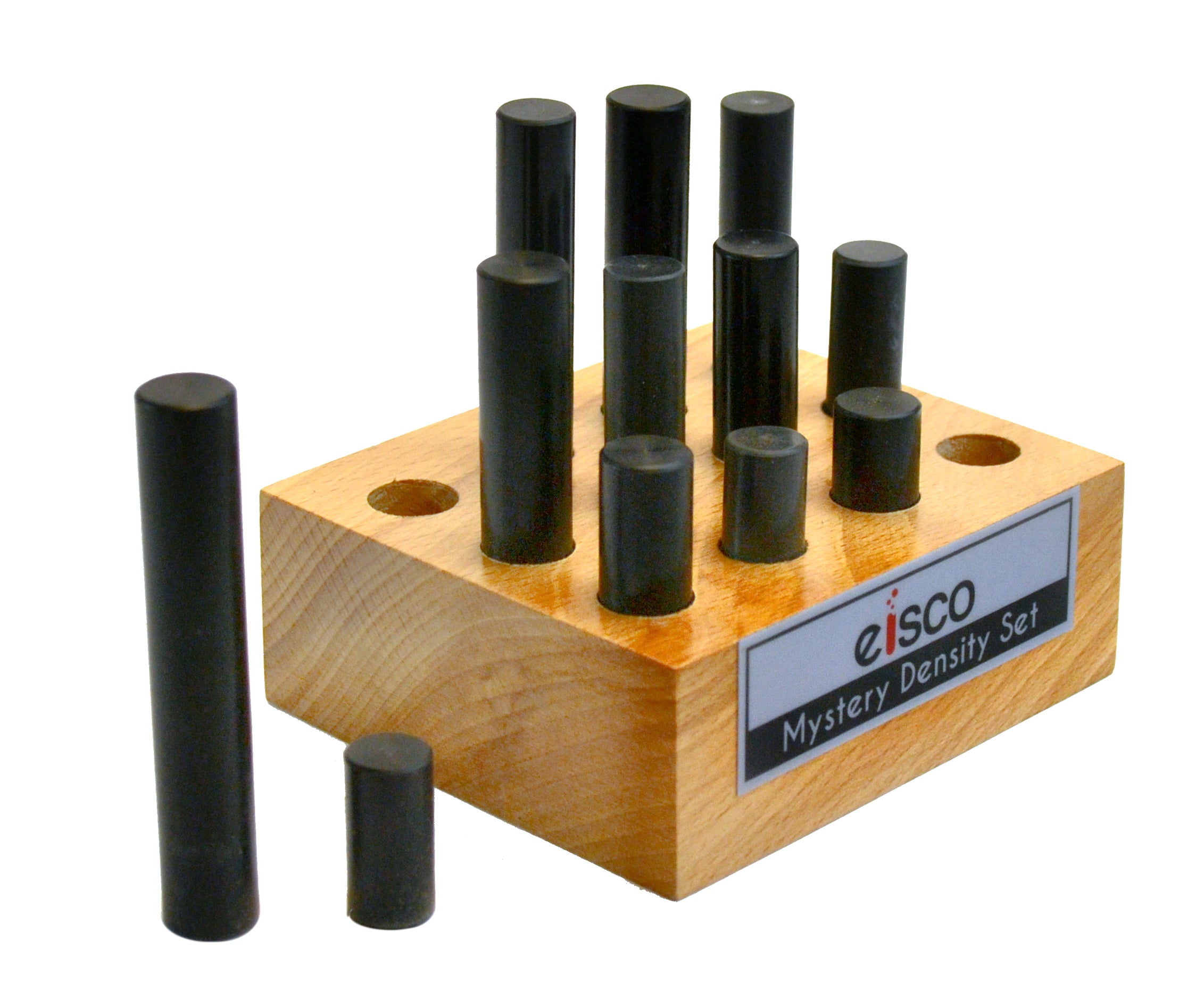 12-Piece Mystery Density Activity Set for Material Identification