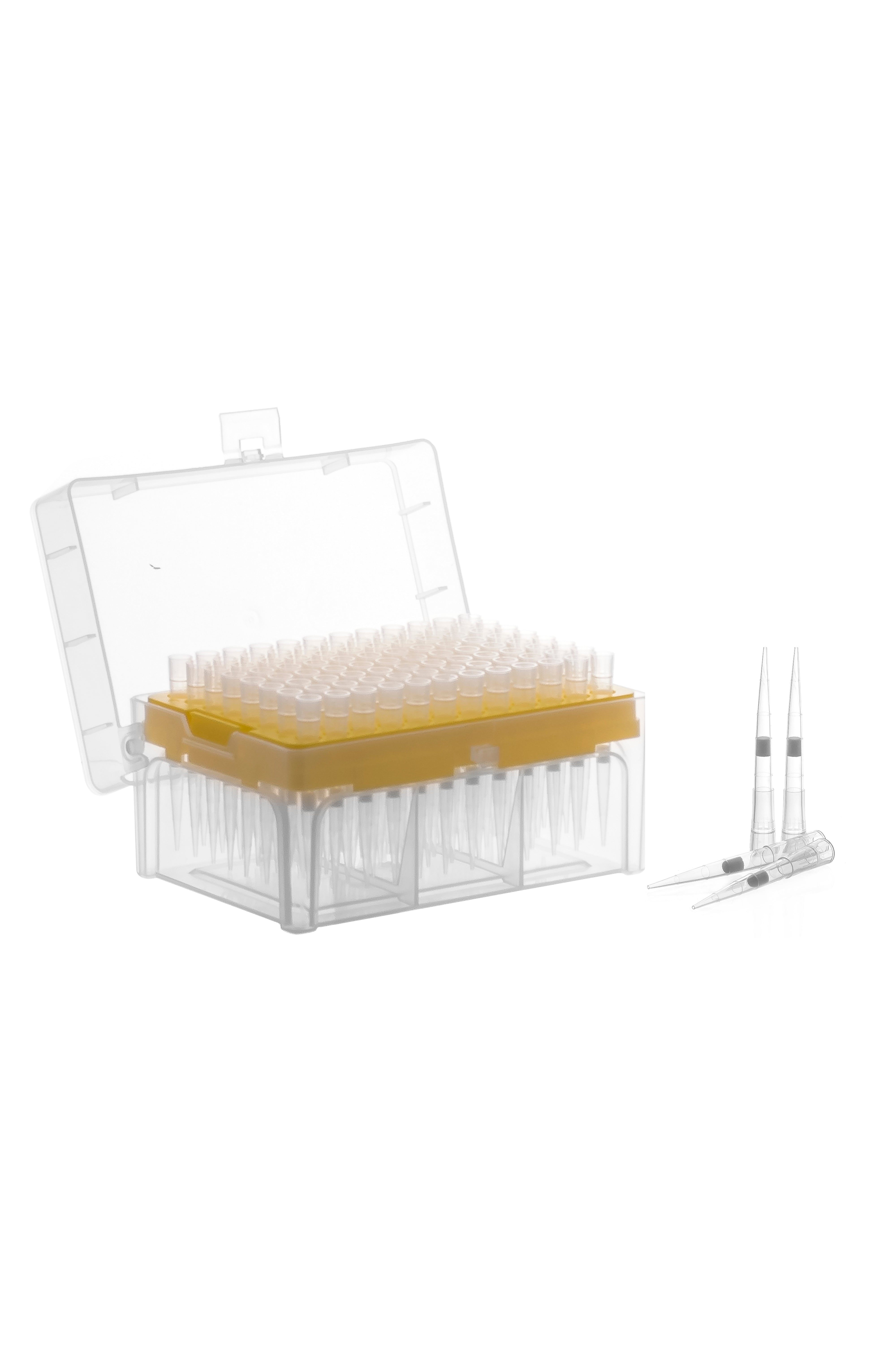 Graduated Filtered Micropipette Tips, Autoclavable, 96-Pack