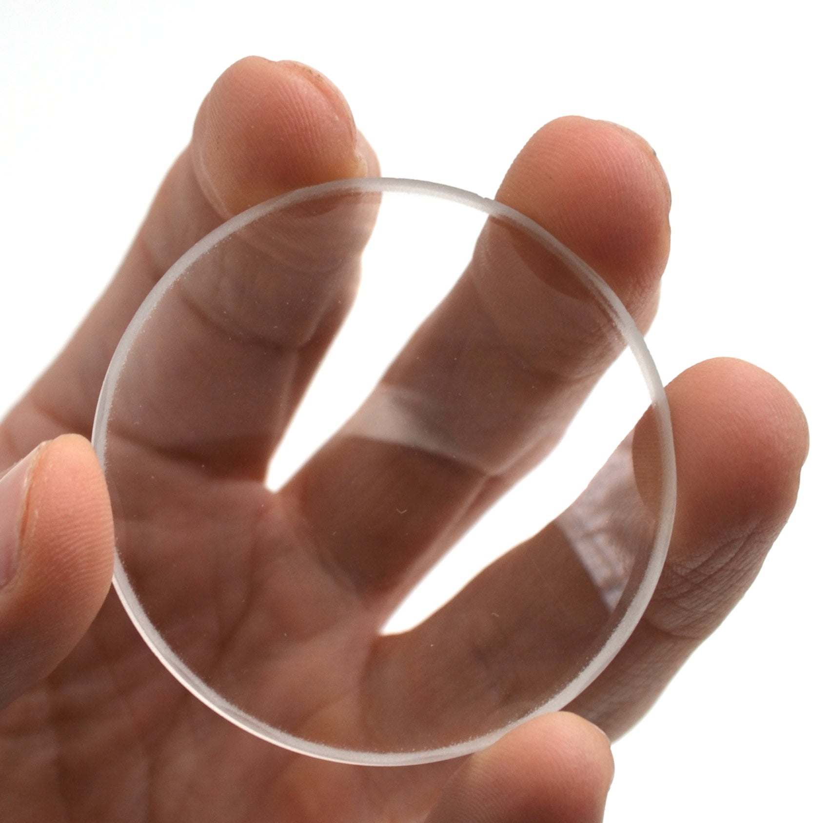 Double Concave Glass Lens, 50mm Diameter, 250mm Focal Length, 3mm Thick
