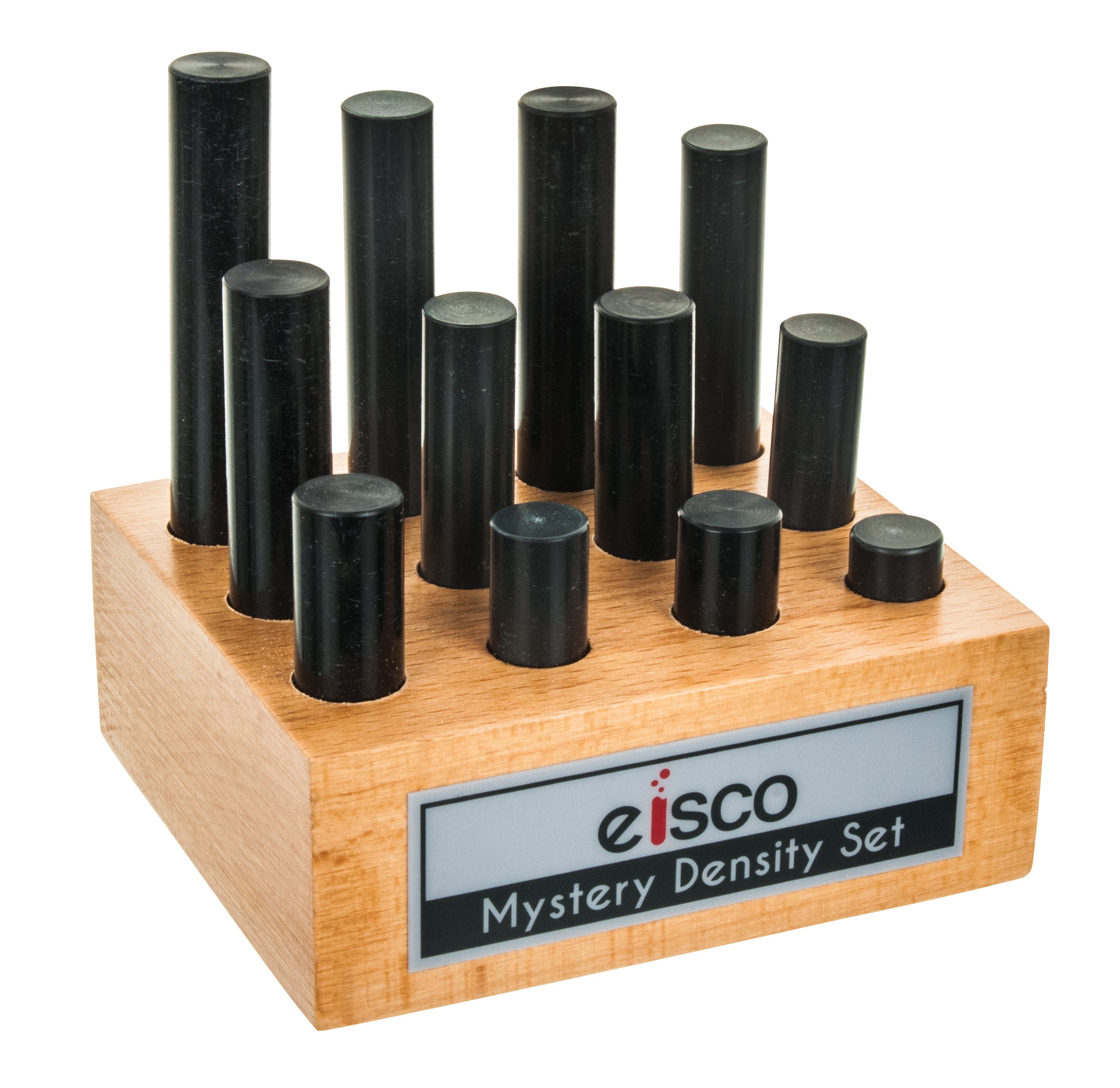12-Piece Mystery Density Activity Set for Material Identification