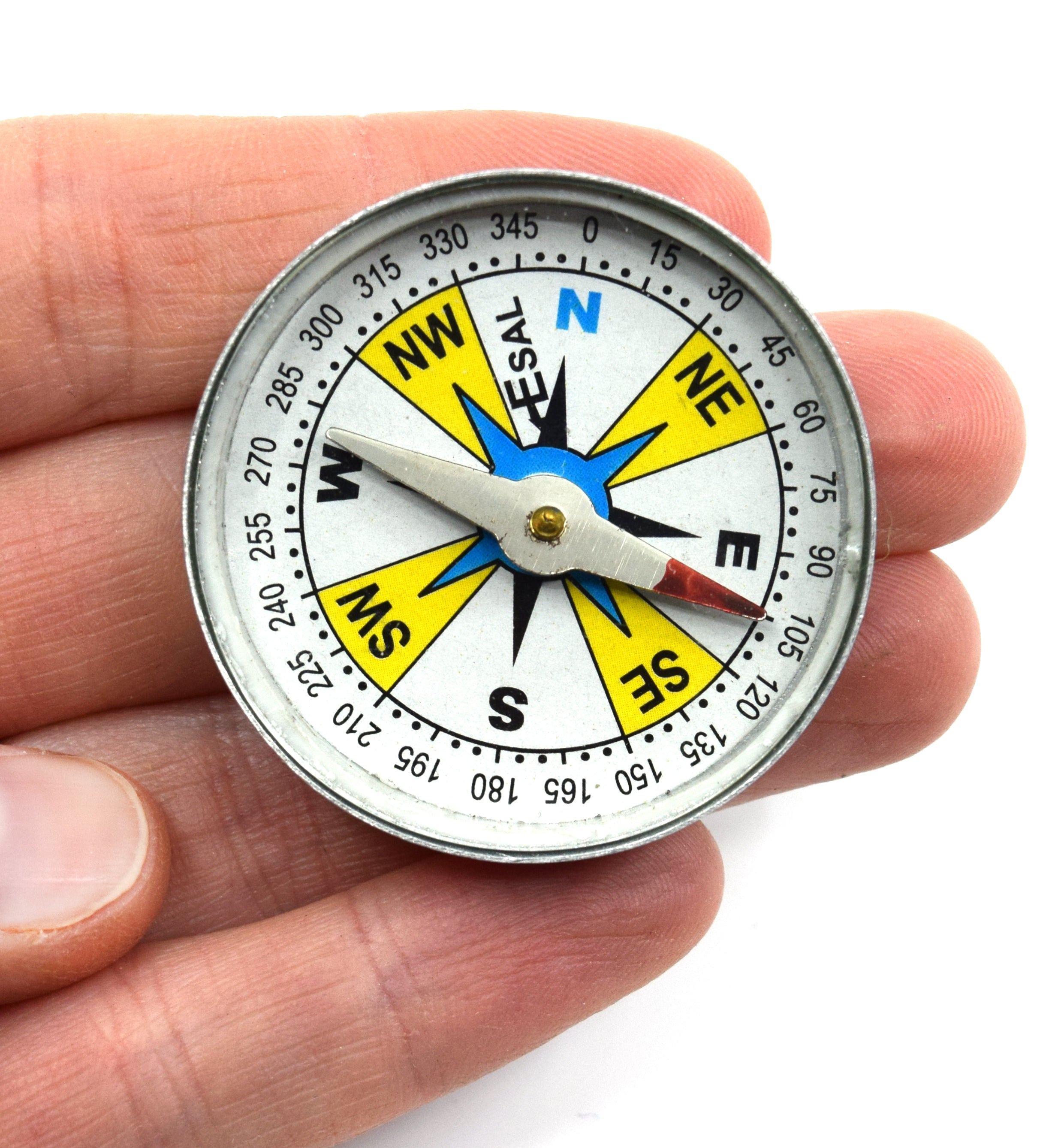 Aluminum Plotting Compass, 38mm (1.5") Diameter