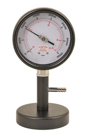 Premium Bourdon Gauge with Sturdy Base, 0-35 PSI