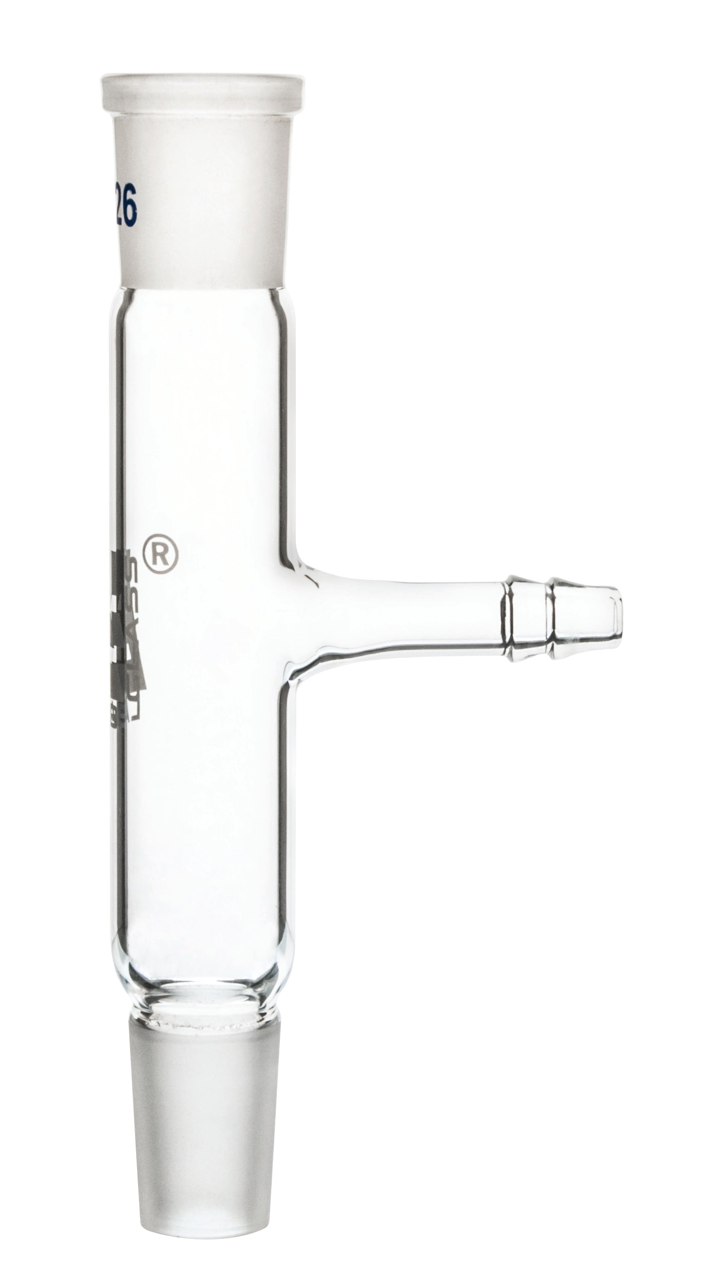 Borosilicate Glass Socket-to-Cone T Adapter