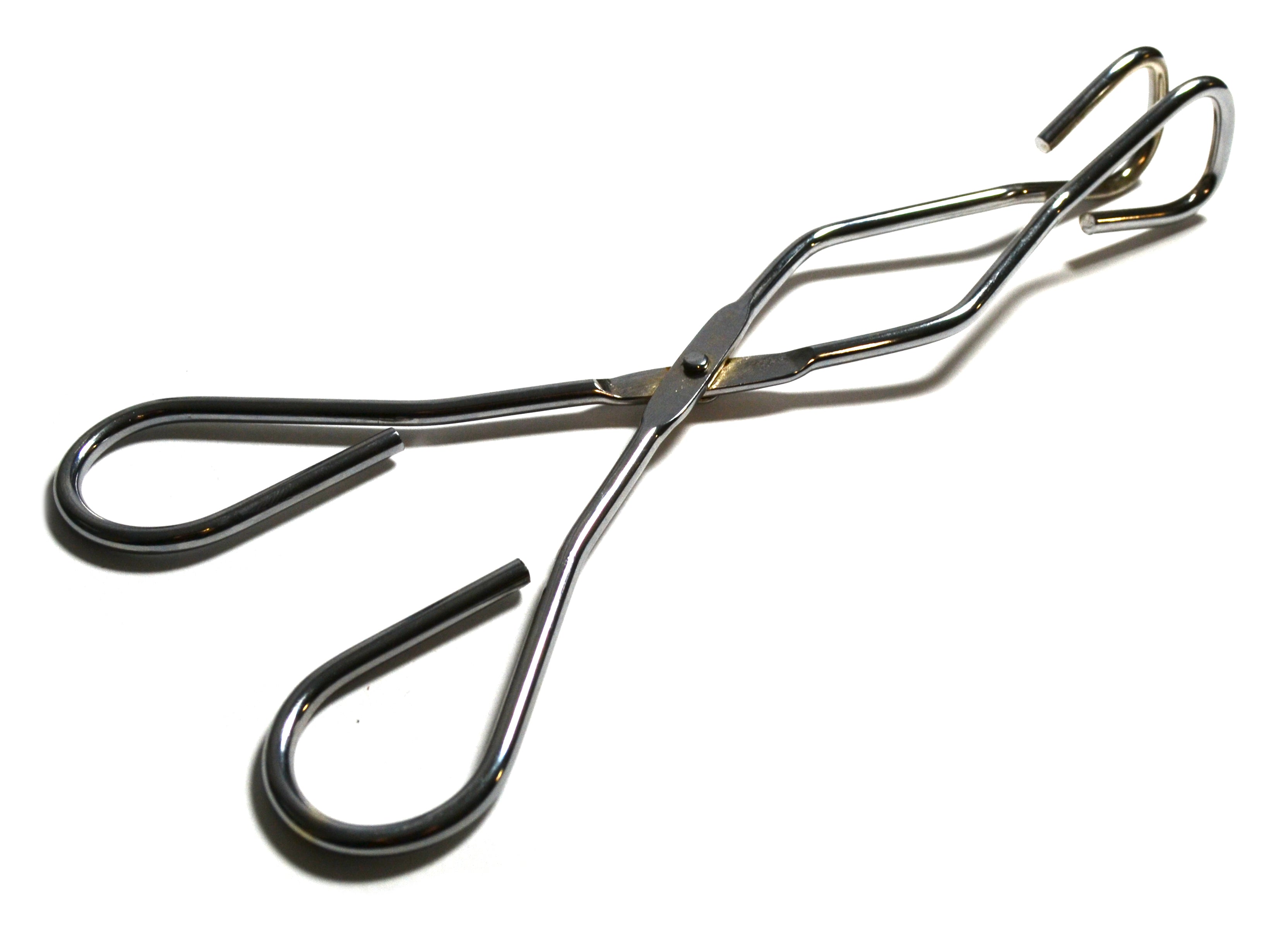 Nickel-Plated Steel Crucible Tongs