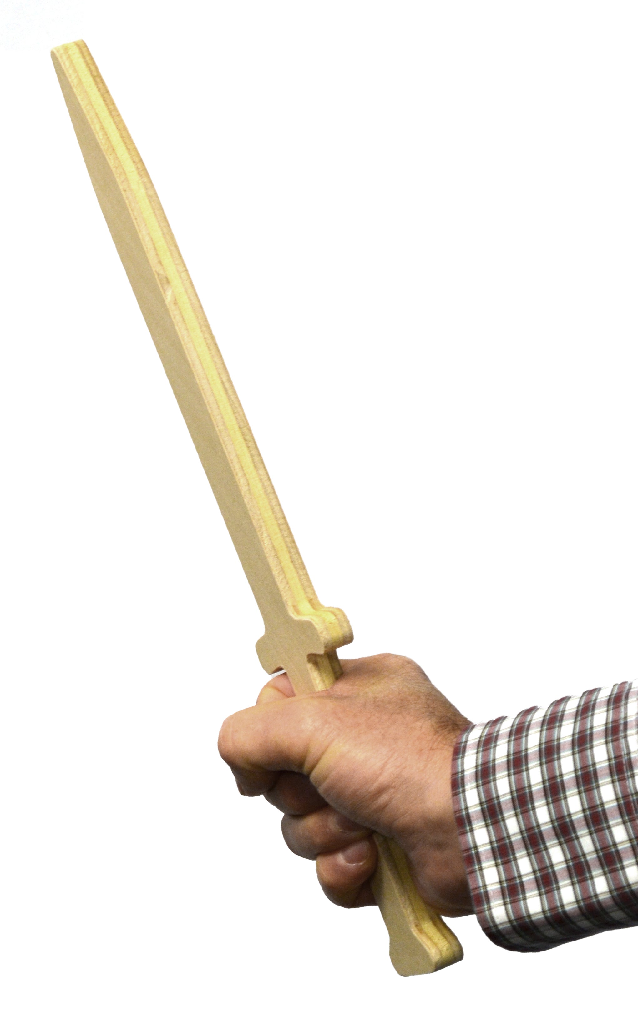 American Birch Plywood Wooden Pirate Dagger, 13.5 inch