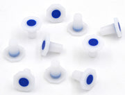 10-Pack Chemical-Resistant Polypropylene Stoppers, 14/23