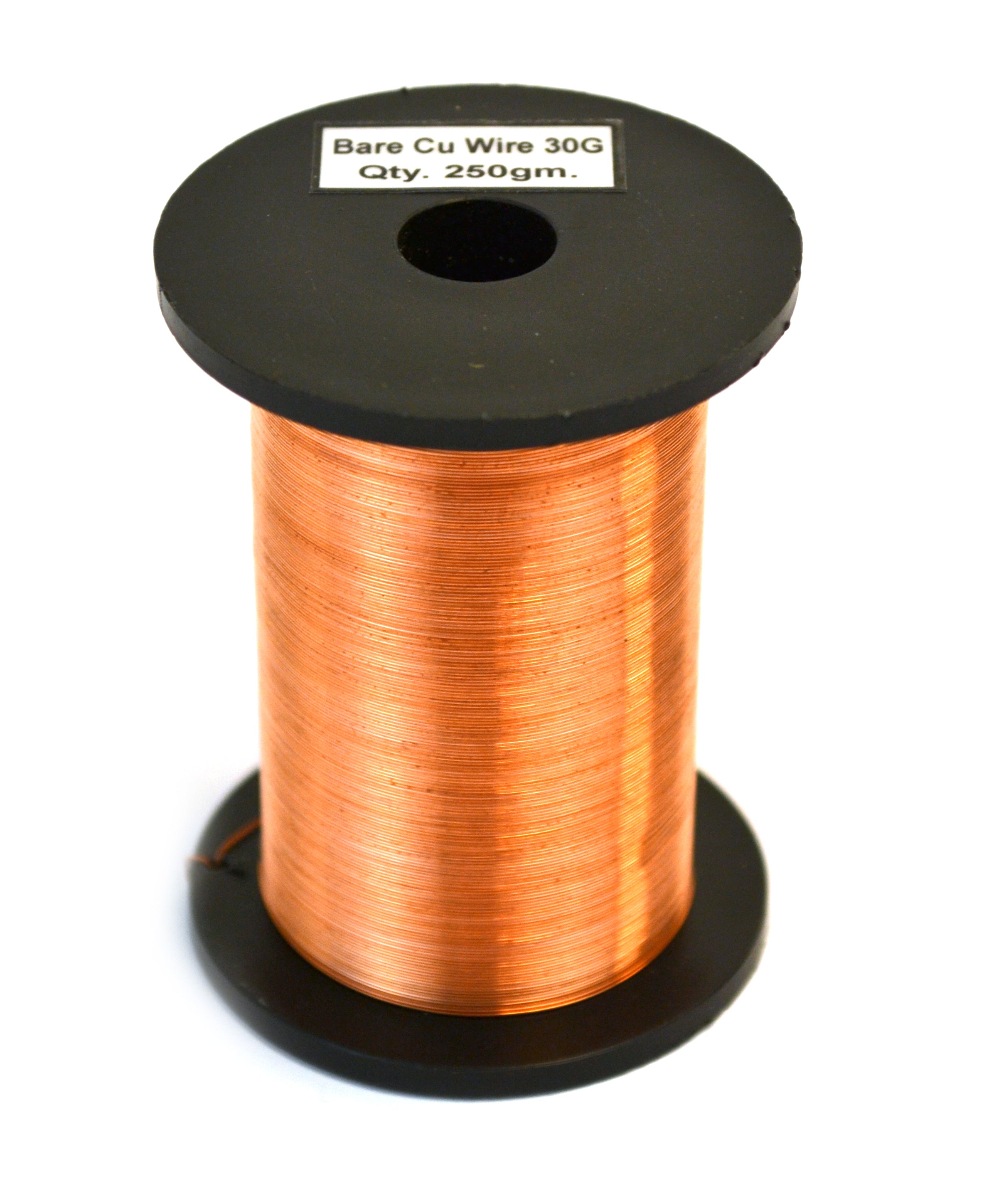 30 SWG Bare Copper Wire, 1150ft Reel (0.32mm Dia)