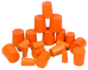 58-Pack Solid Rubber Stoppers