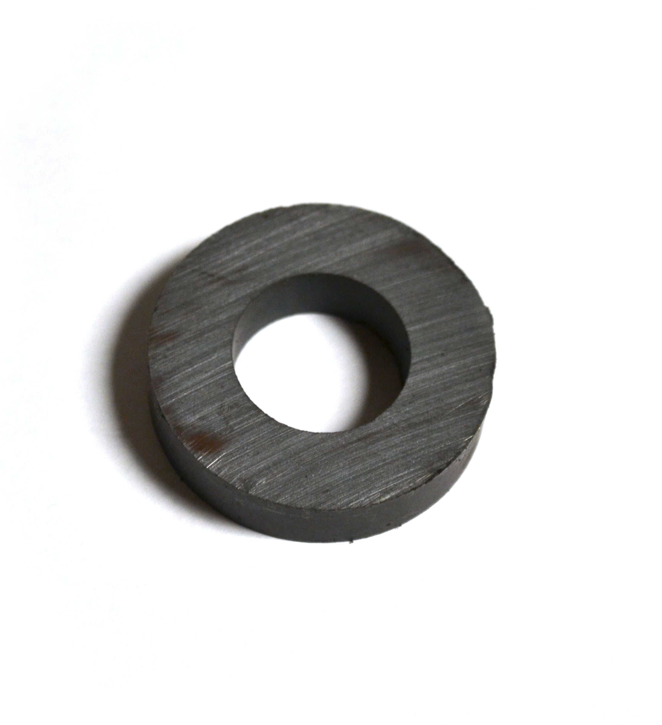Ceramic Ring Magnet, 1.375" OD x 0.75" ID