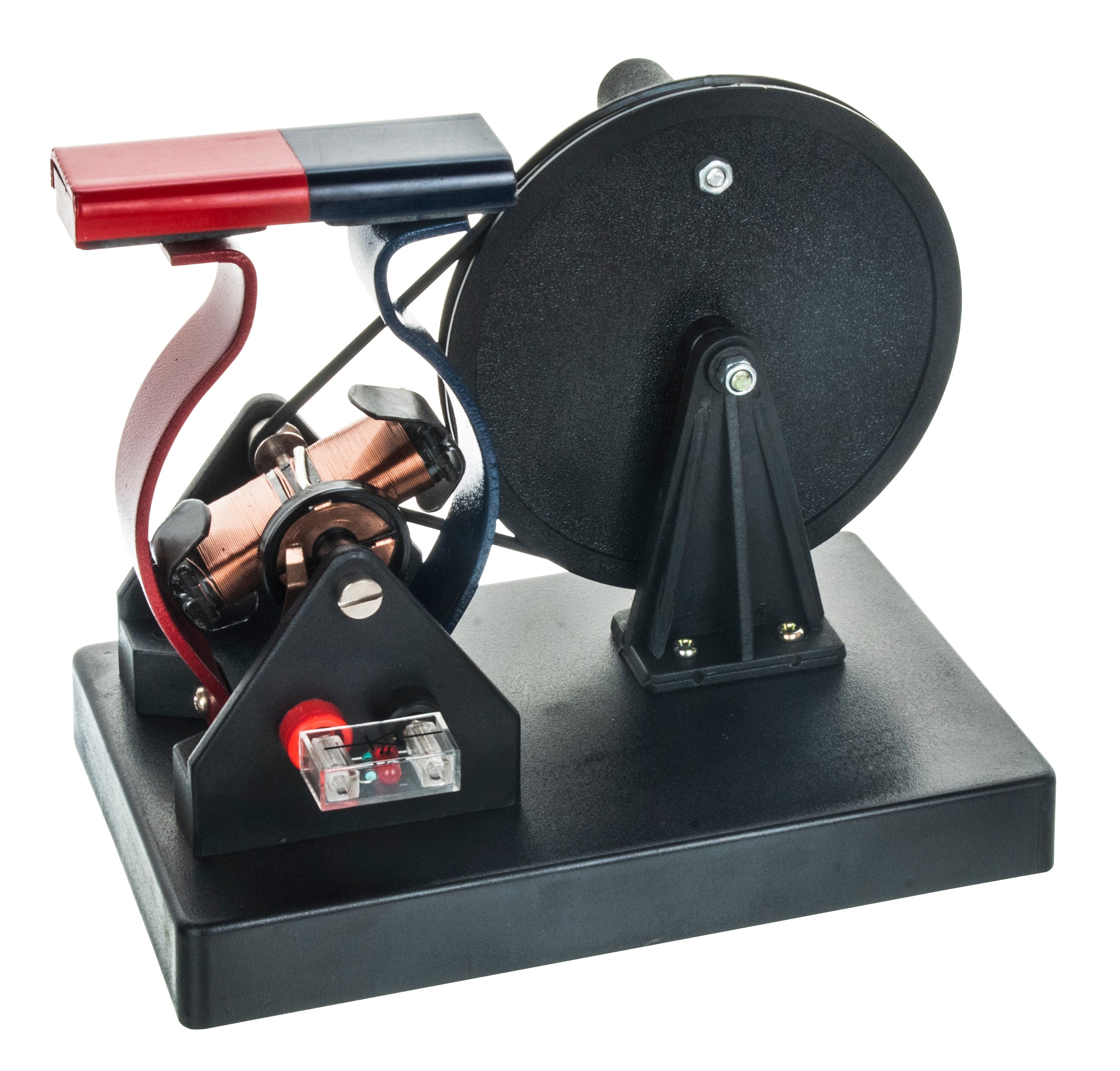 Standard Demonstration Dynamo with Hand Driver on Base