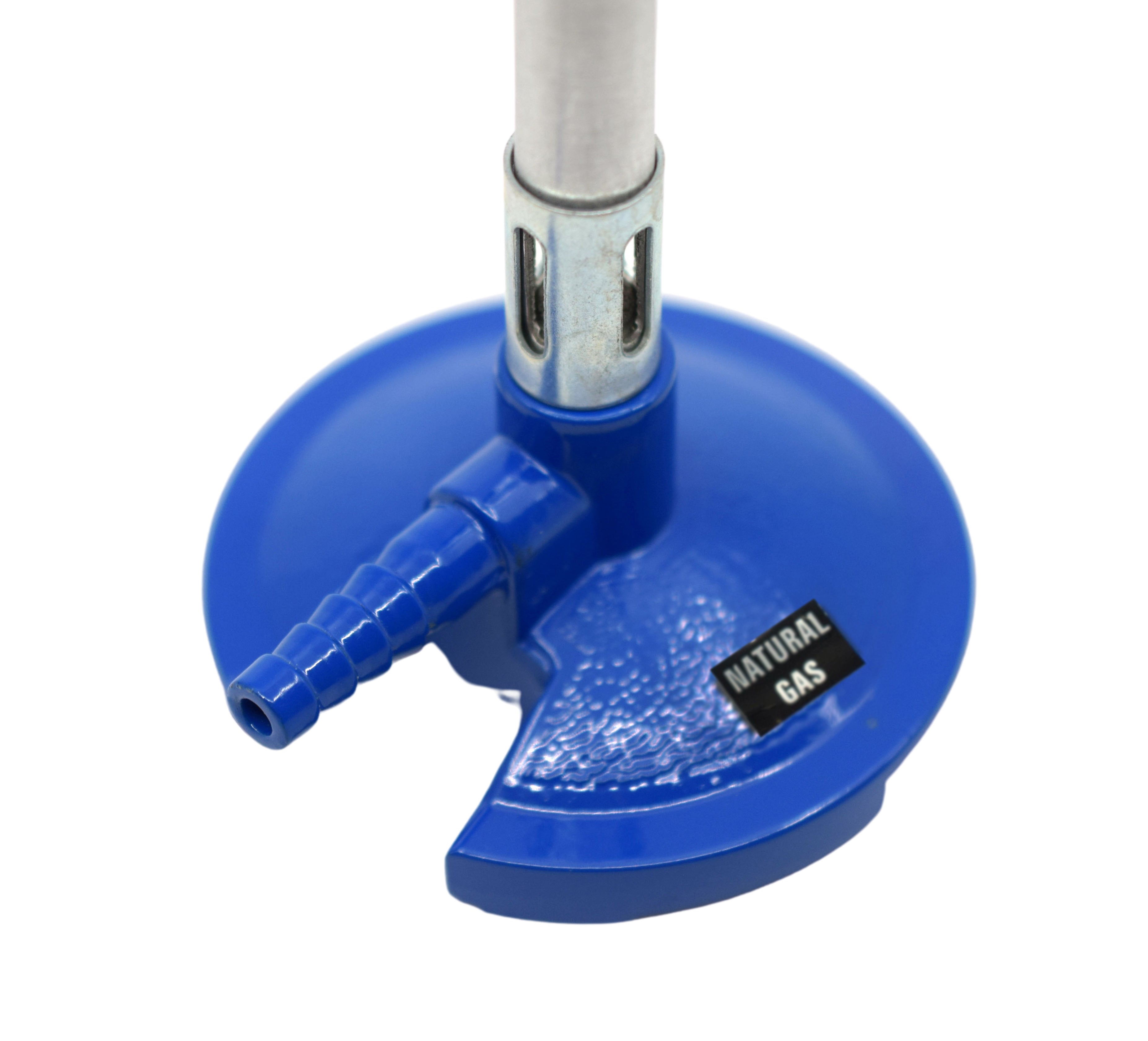 Natural Gas Bunsen Burner with Flame Stabilizer and Air Vent