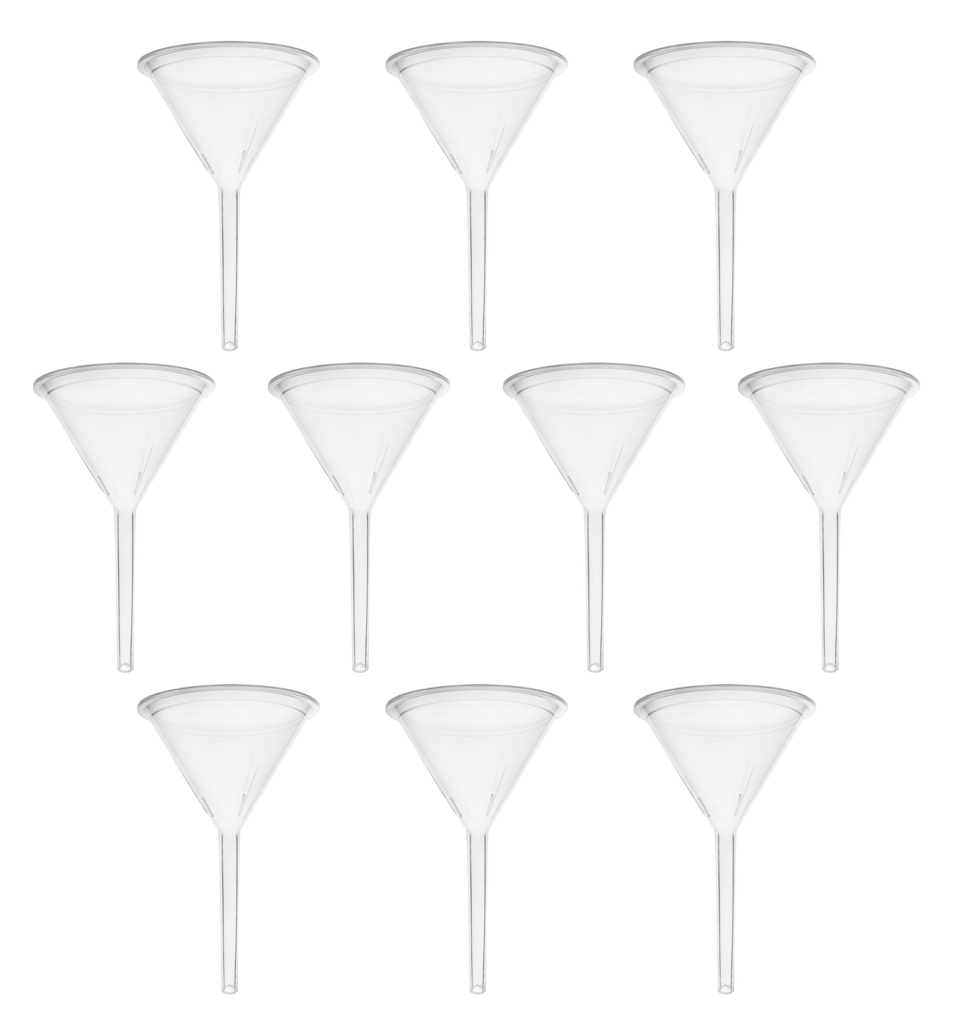 Polypropylene Filter Funnel, 10-Pack