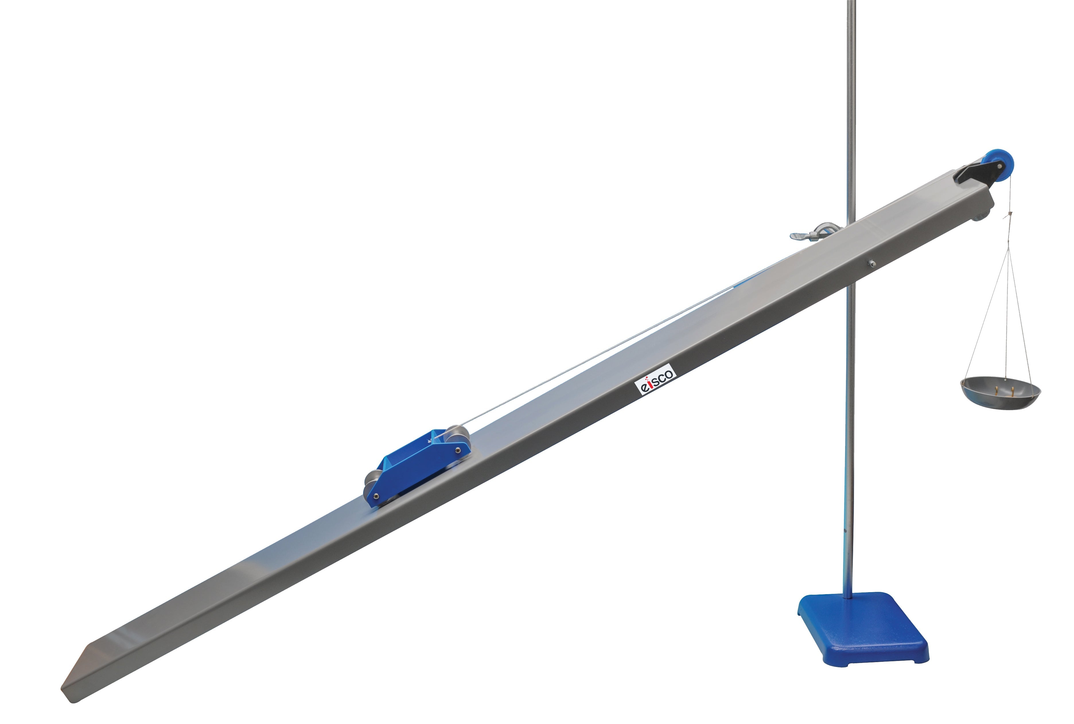 Steel Inclined Plane with Car and Pulley, 48"