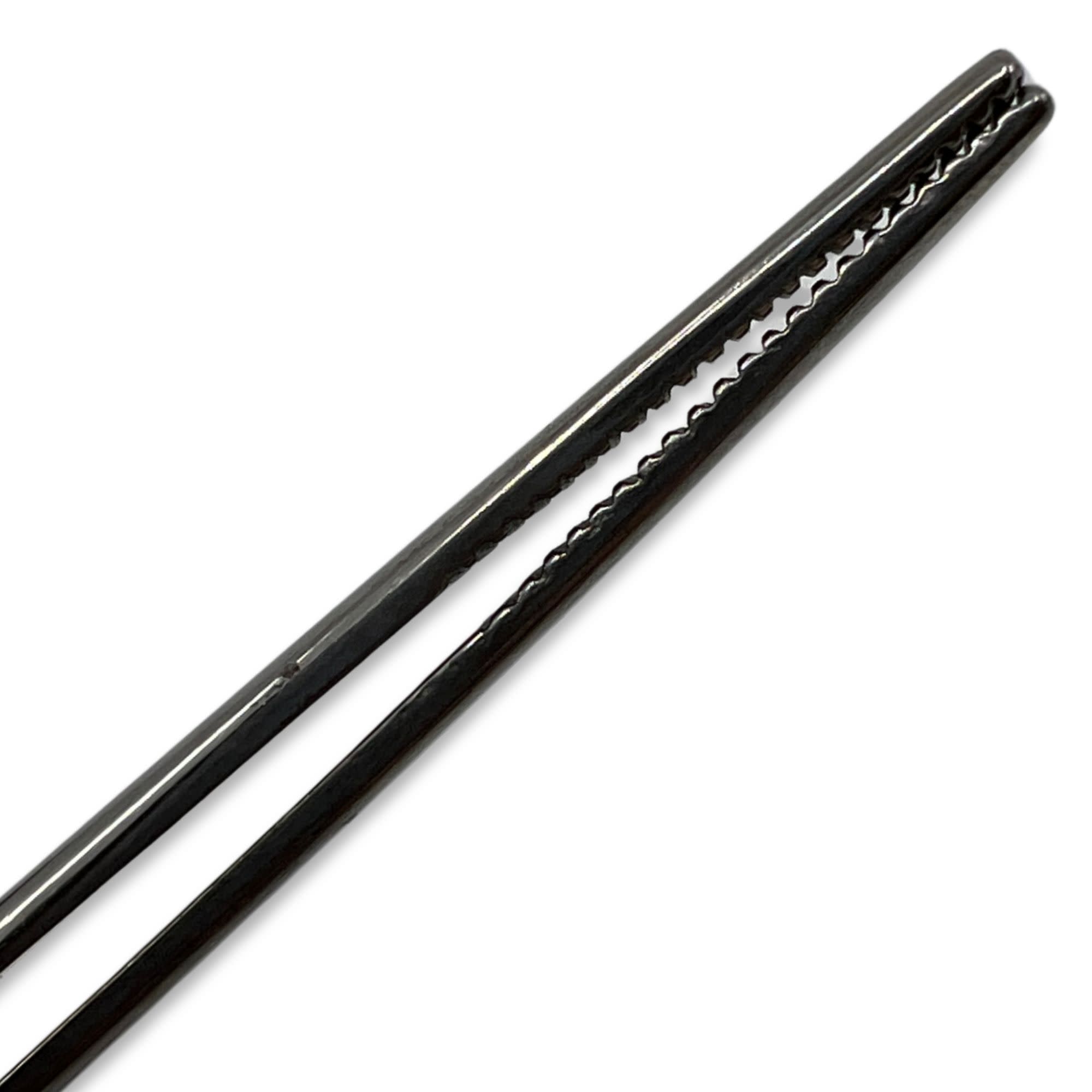 Serrated Stainless Steel Dissecting Forceps, 6"