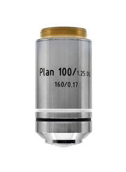 100xR Oil DIN Plan Achromat Microscope Objective for EXC-120