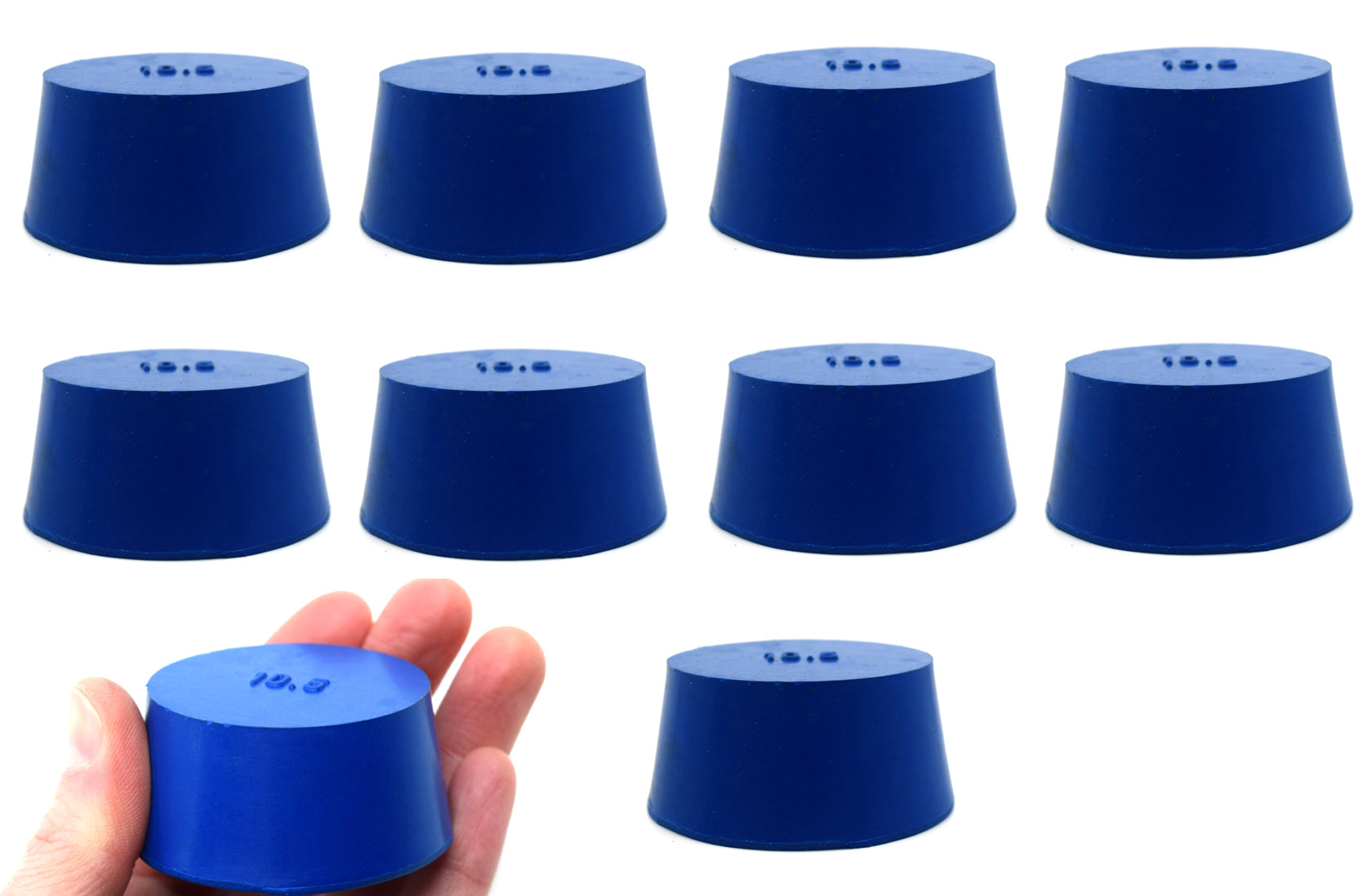 Solid Neoprene Stopper, 10-Pack