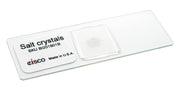Salt Crystals Prepared Microscope Slide for Introductory Microscopy