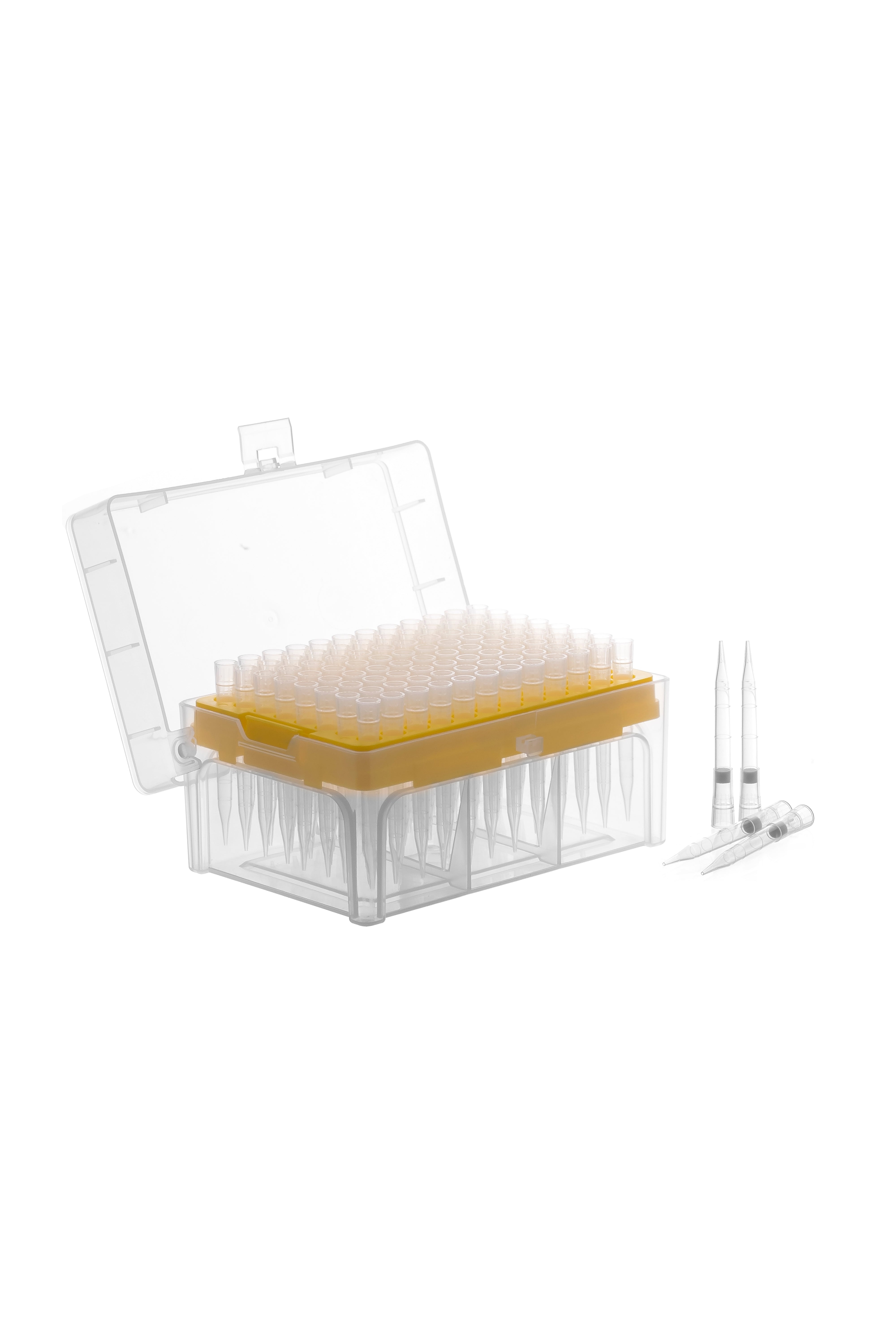 Graduated Filtered Micropipette Tips, Autoclavable, 96-Pack