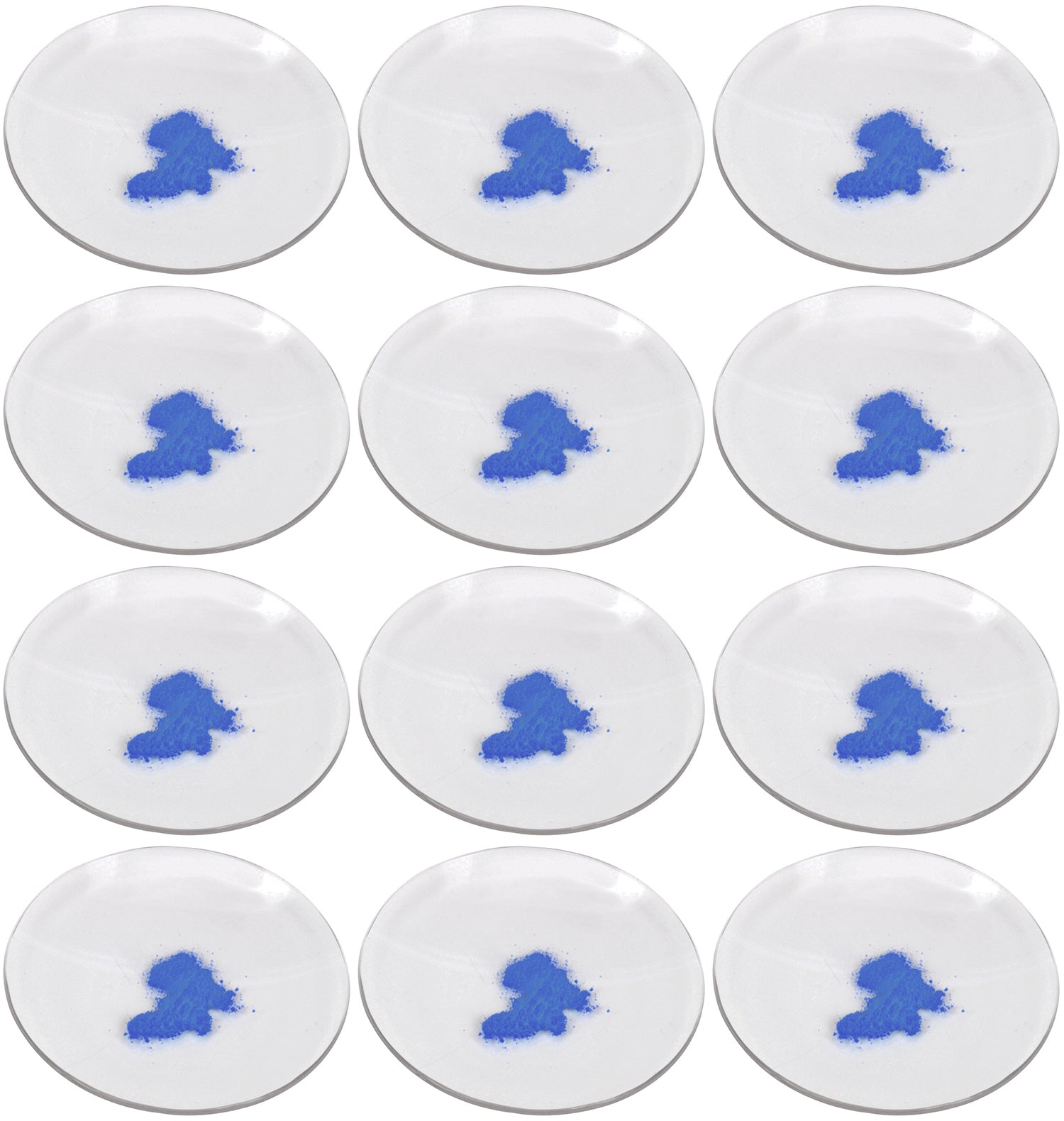 Borosilicate Glass Watch Glass with Polished Edges, 12-Pack
