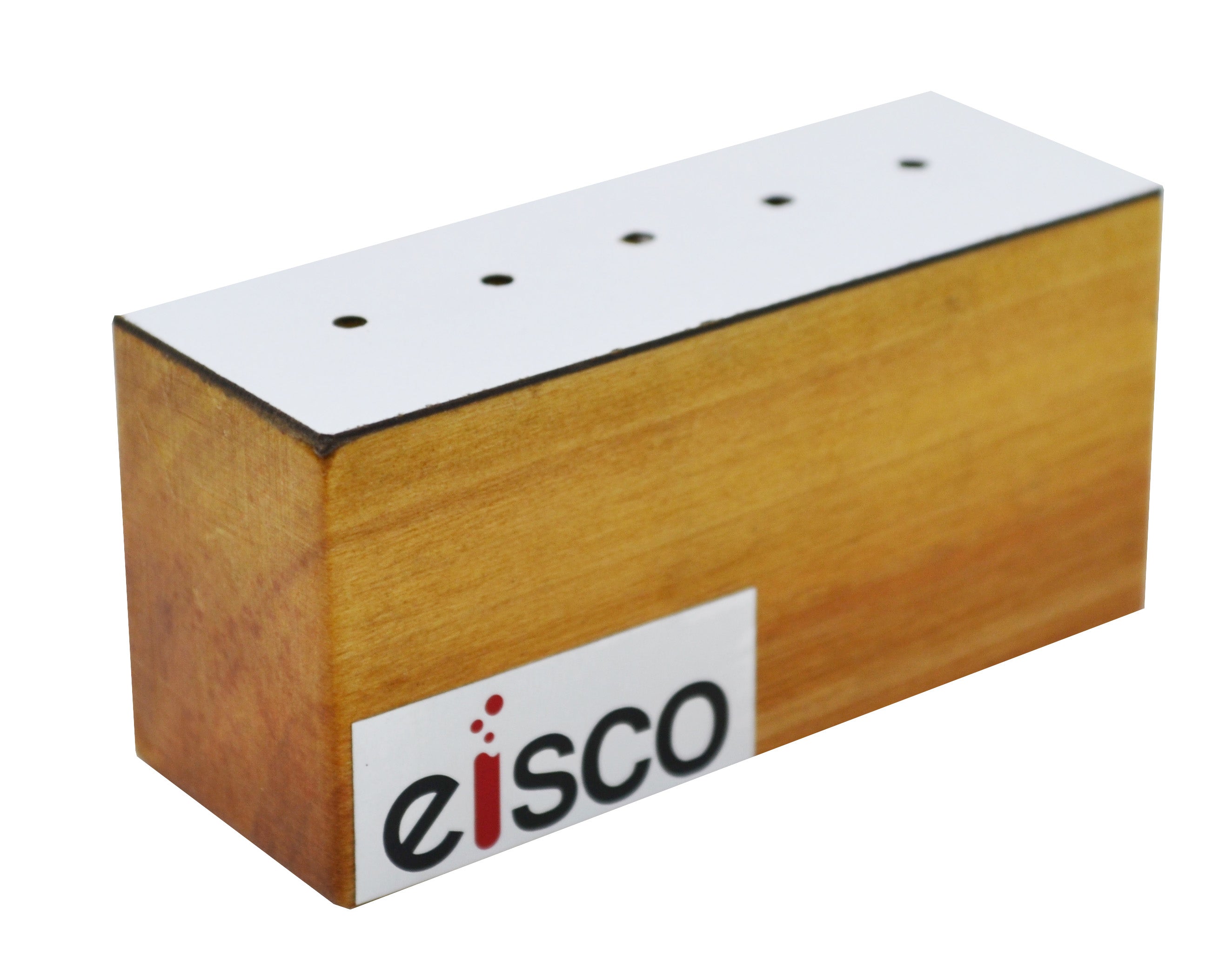 Hardwood Insect Pinning Block with 5-Hole Step Heights